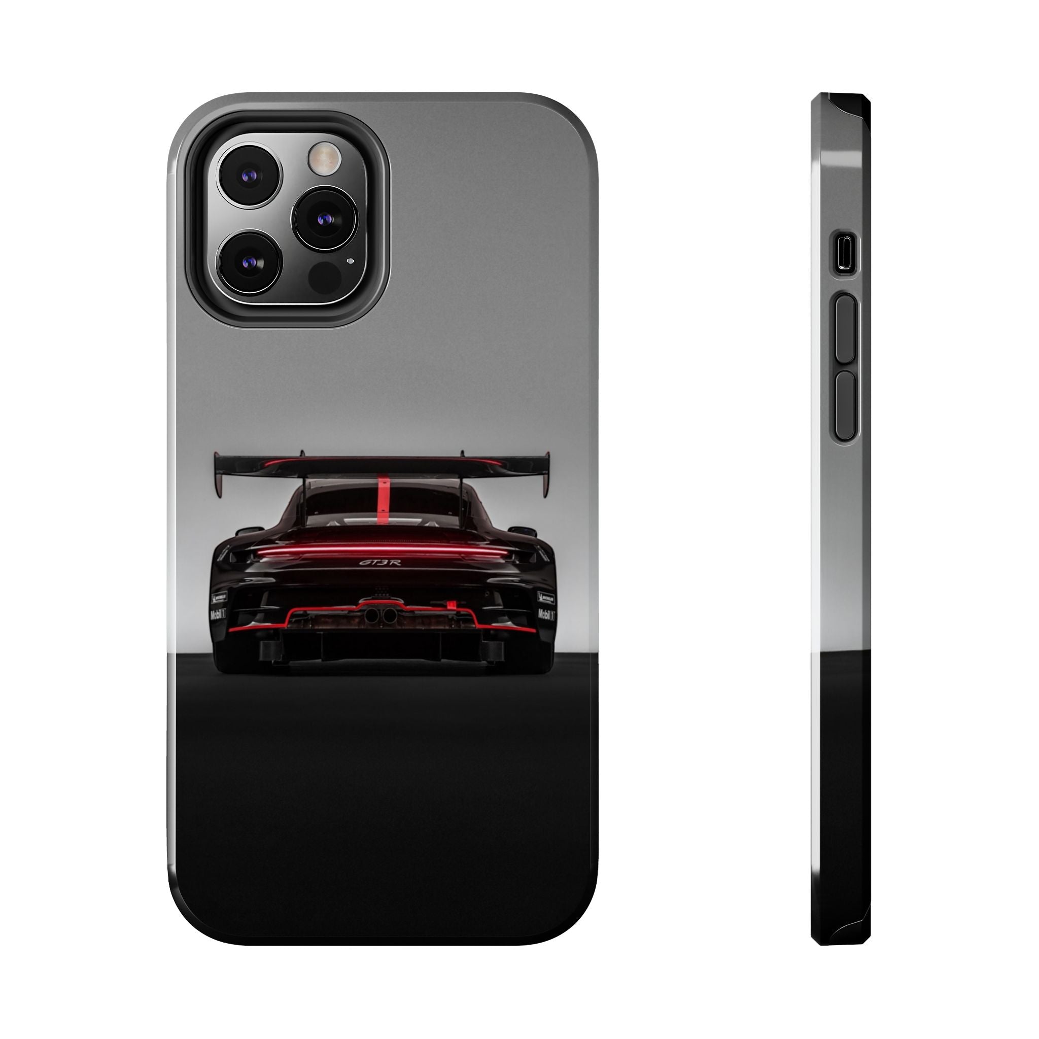 Racing-Inspired Tough Phone Case for Car Enthusiasts