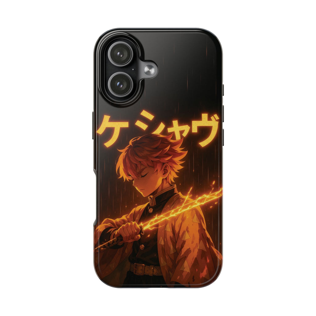 Anime Tough Phone Case - Demon Slayer Inspired Design