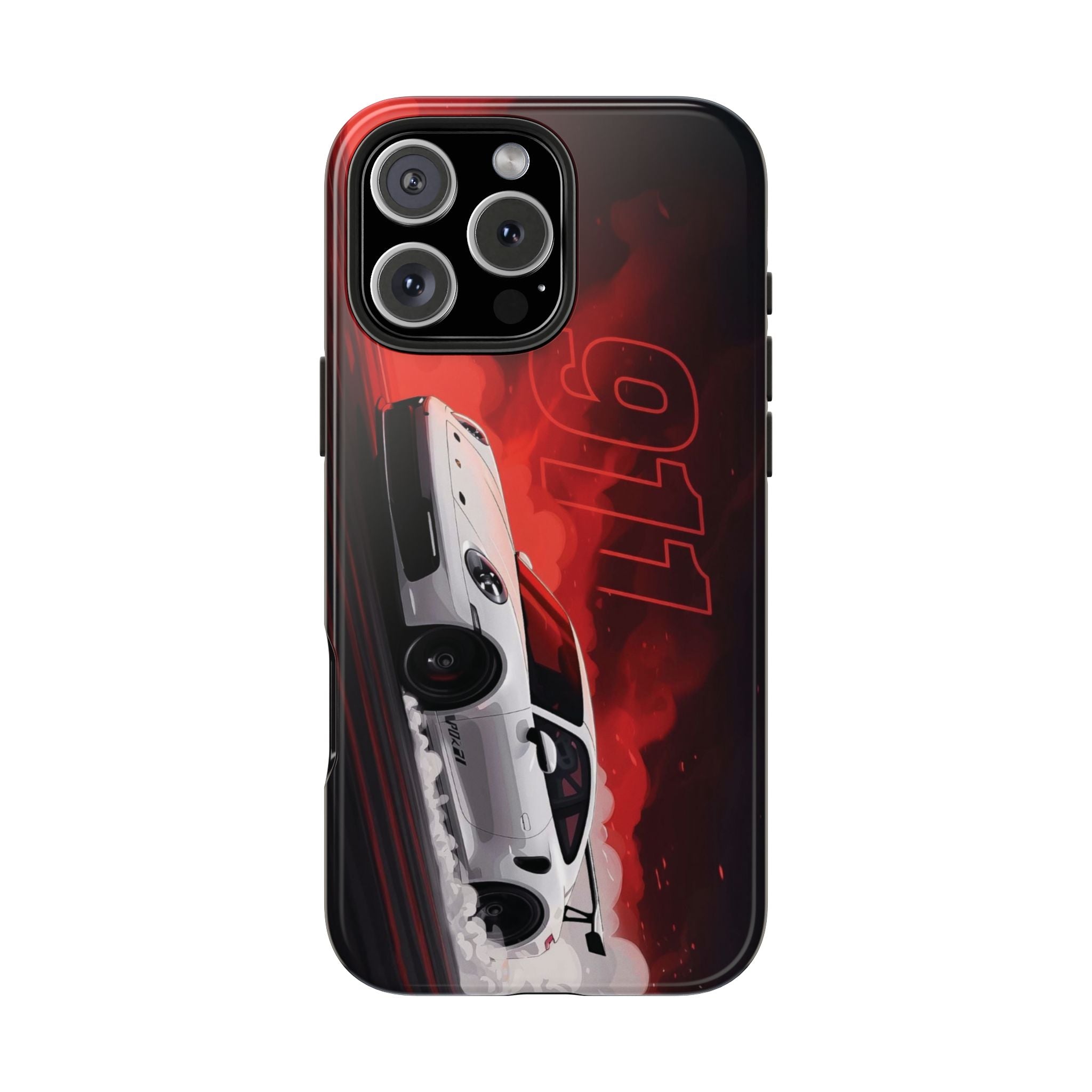 Racing-Inspired Porsche Tough Phone Case with 911 Design