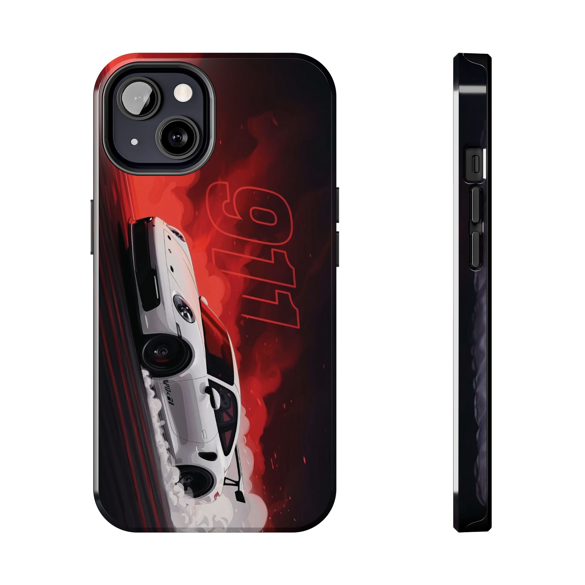 Racing-Inspired Porsche Tough Phone Case with 911 Design