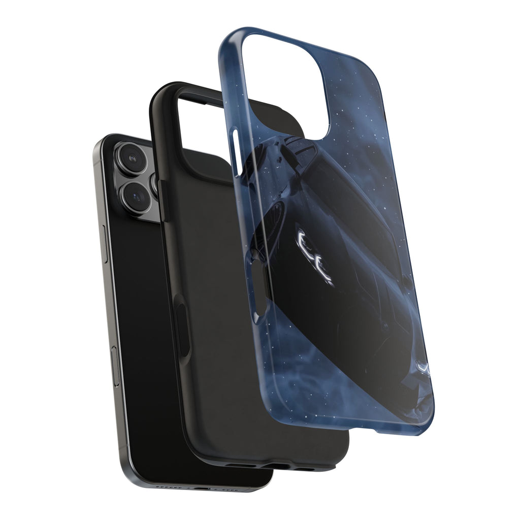 Car Enthusiast Phone Case | Tough Phone Cases, Car Lover Gift, Durable Cover, Automotive Accessories, Black Car Design