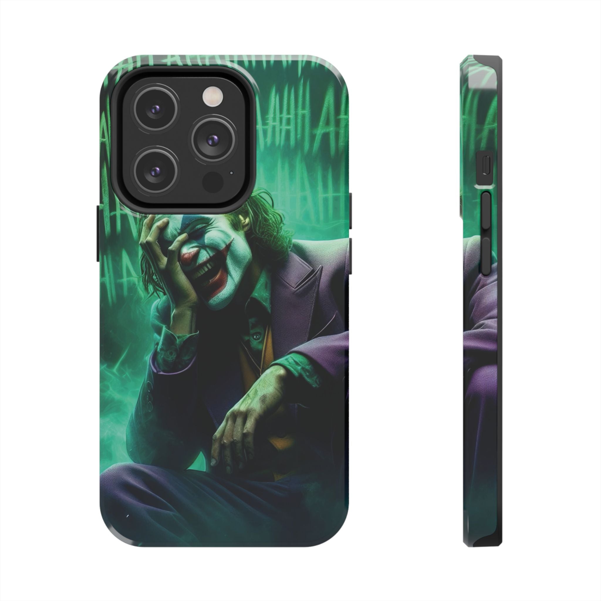 Joker Phone Cases, Tough Phone Cover, Customizable Phone Accessory, Unique Gift for Fans, Pop Culture Merchandise