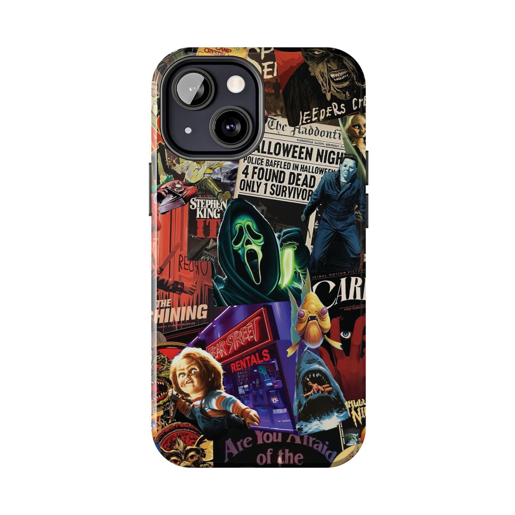 Spooky Horror Movie Phone Case | Tough Phone Cases for Horror Lovers, Halloween Gifts, Unique Accessories, Movie Night Essentials, [...]