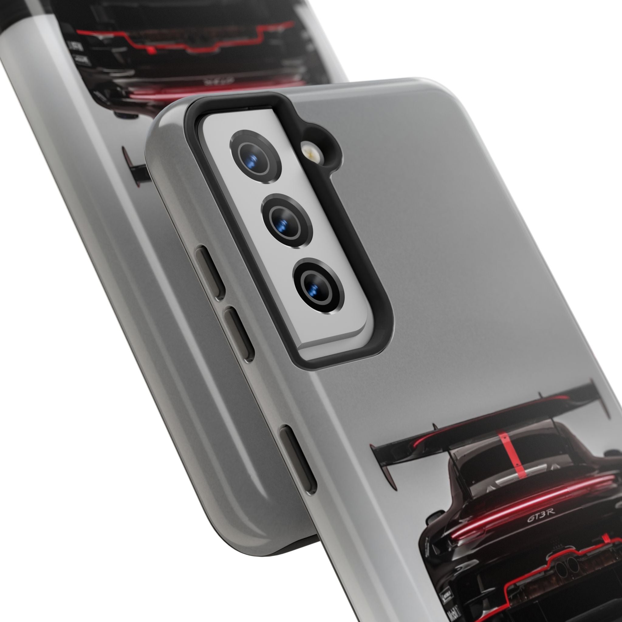 Racing-Inspired Tough Phone Case for Car Enthusiasts