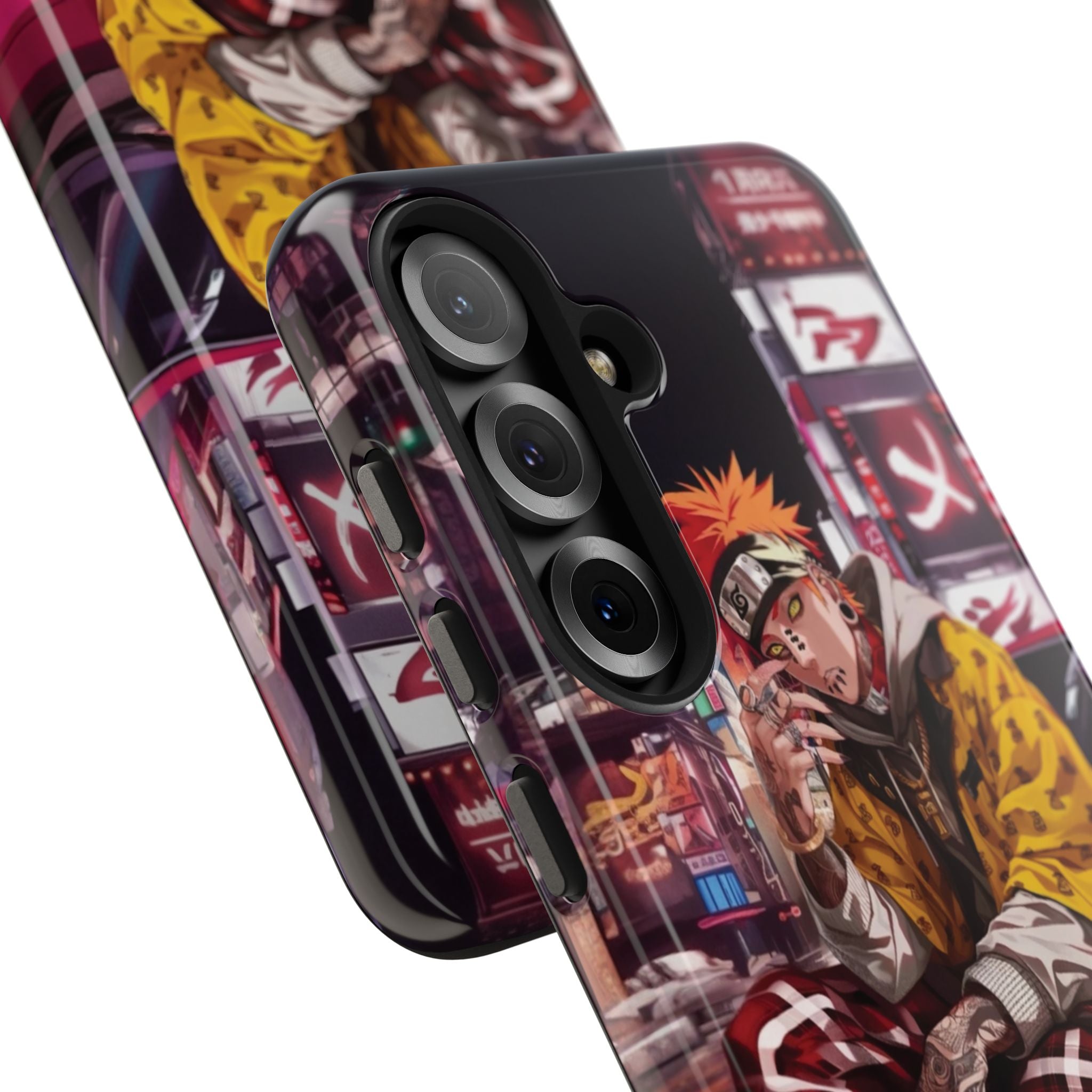 Urban Vibe Tough Phone Case - Anime Streetwear Design