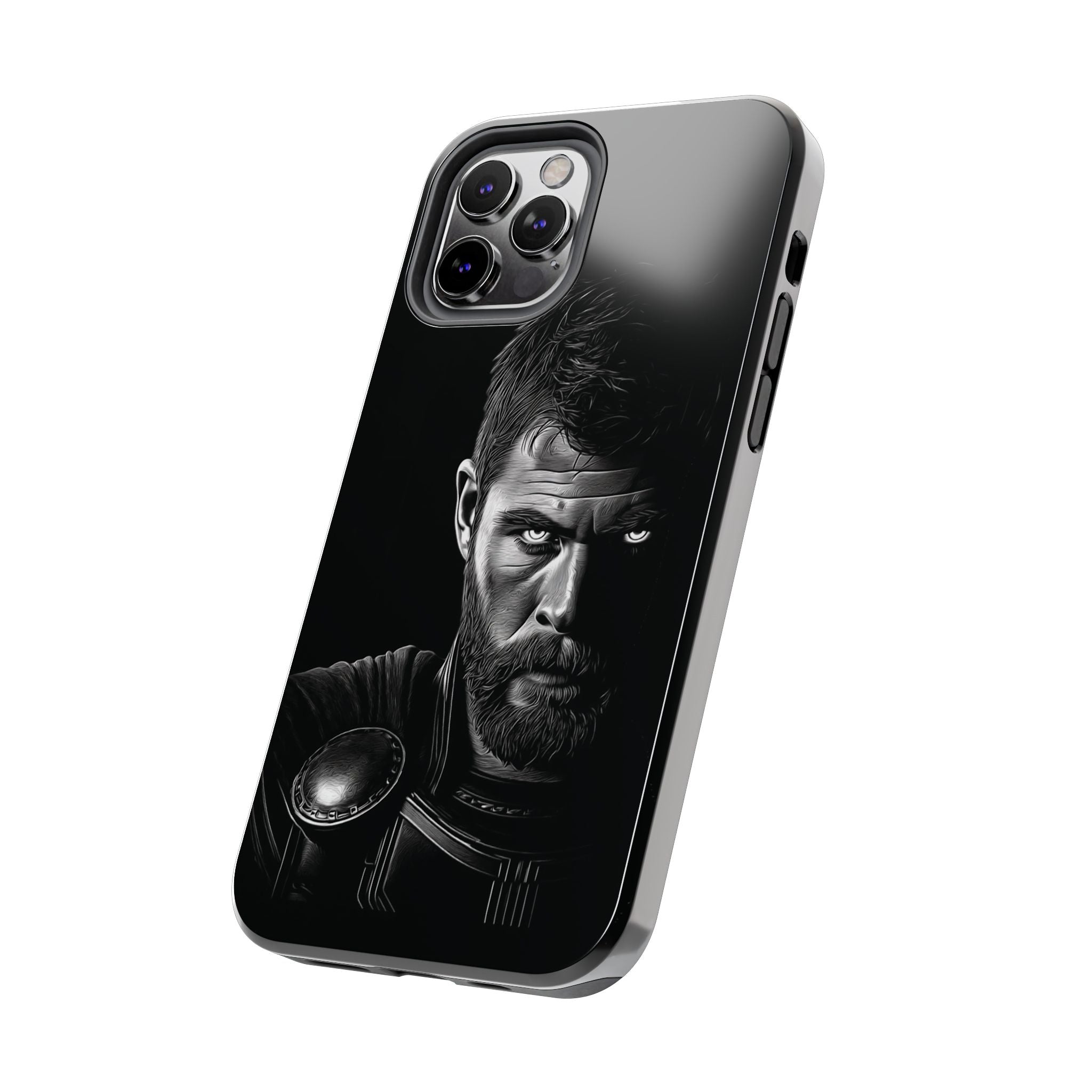 Tough Phone Cases featuring Warrior Design, Rugged Protector, Gift for Adventurers, Customizable Case, Durable Phone Cover