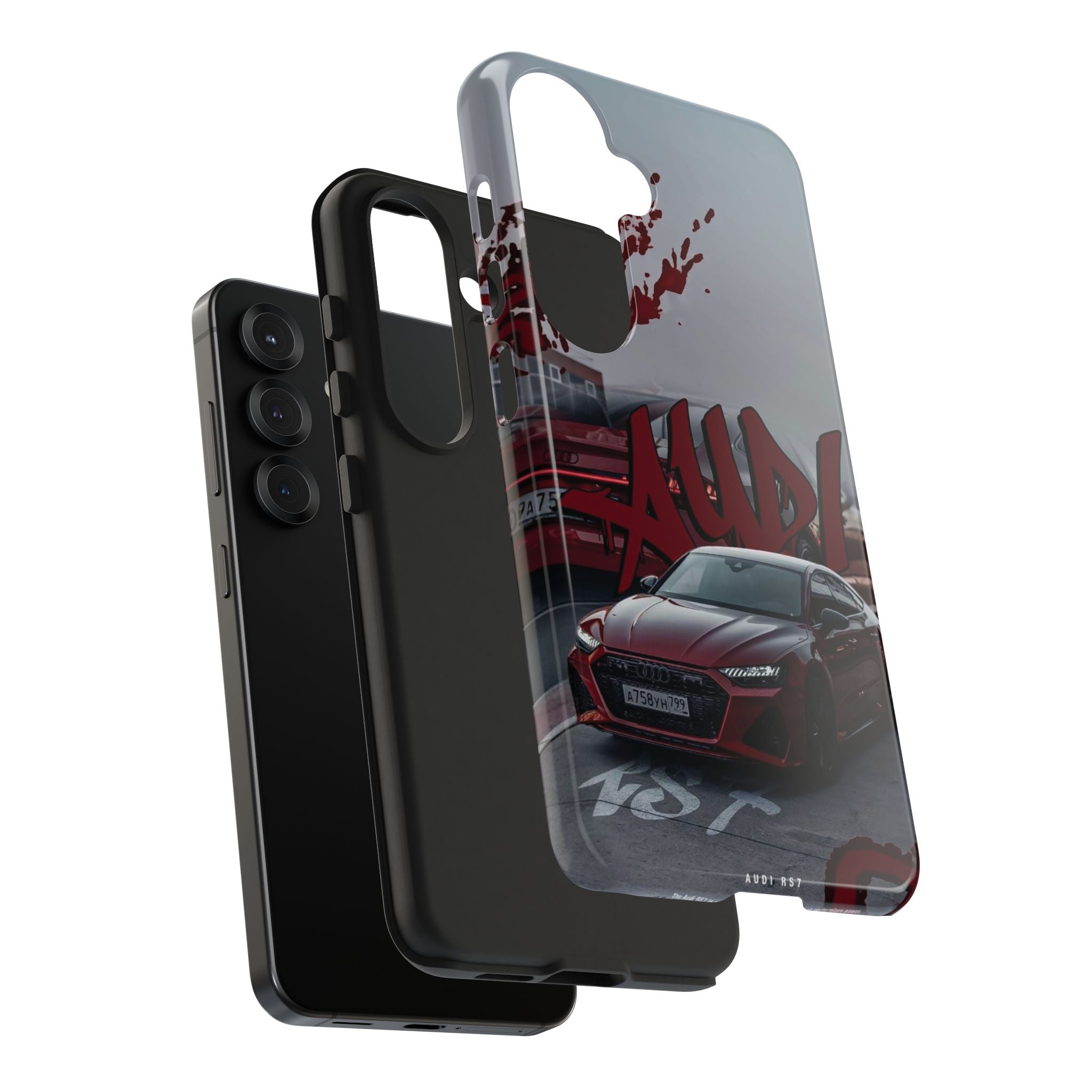 Audi-Inspired Tough Phone Case for Car Enthusiasts