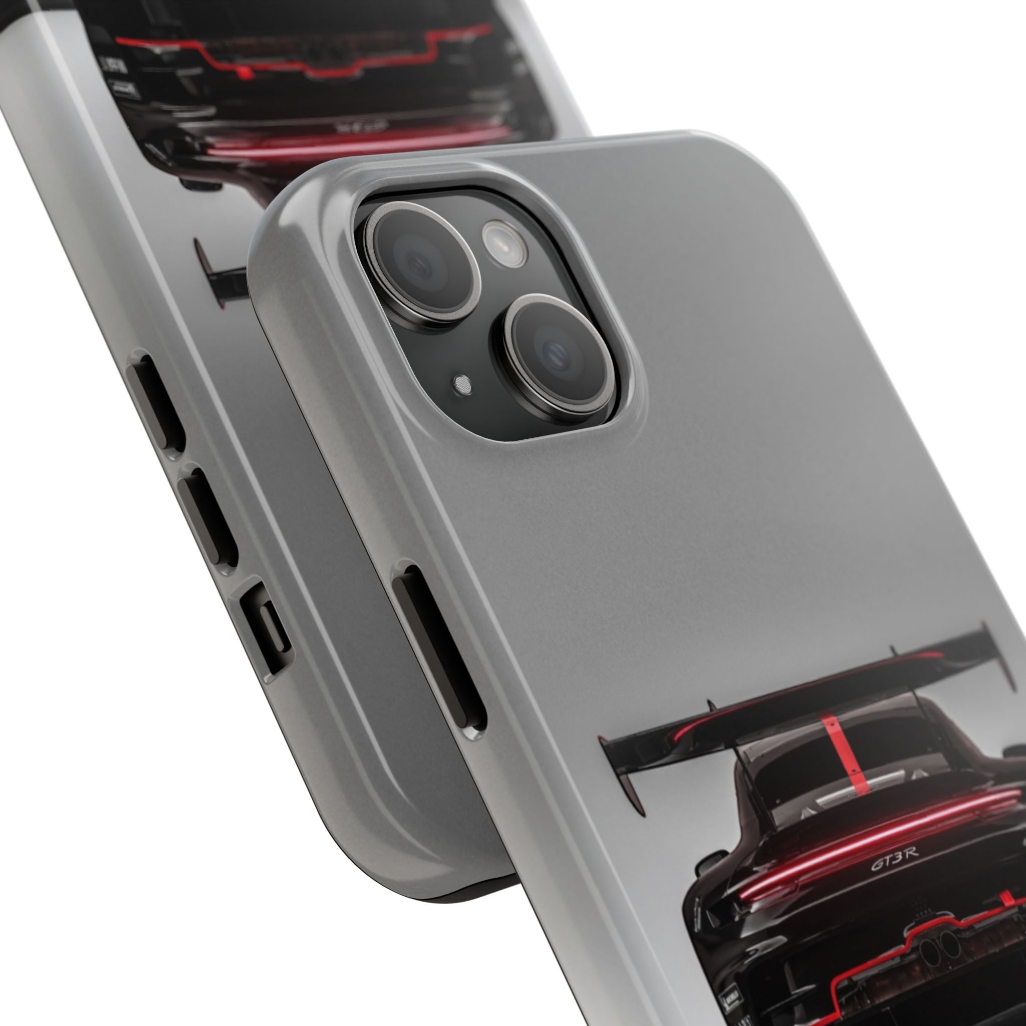 Racing-Inspired Tough Phone Case for Car Enthusiasts