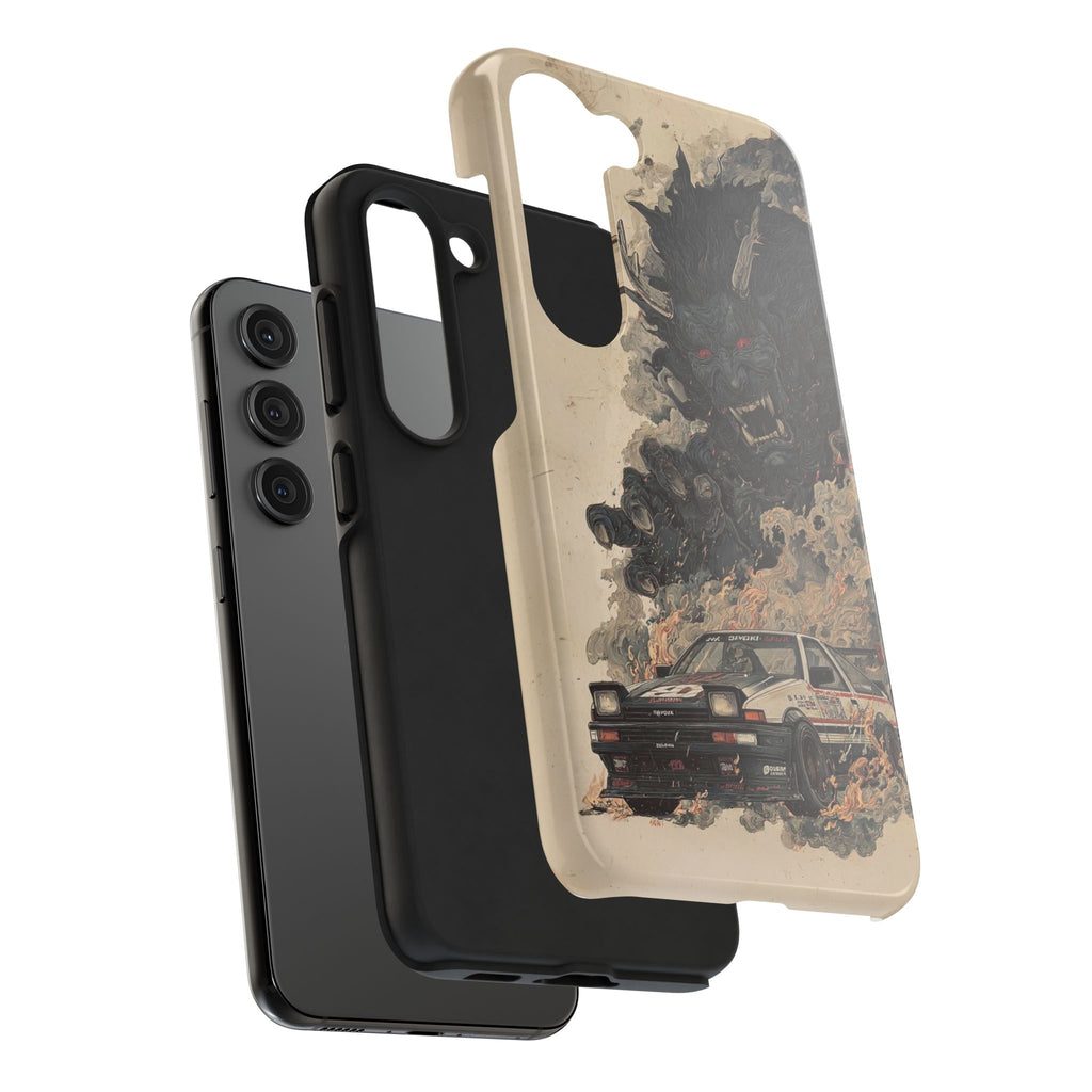Demon Car Tough Phone Case - Unique Racing Protection