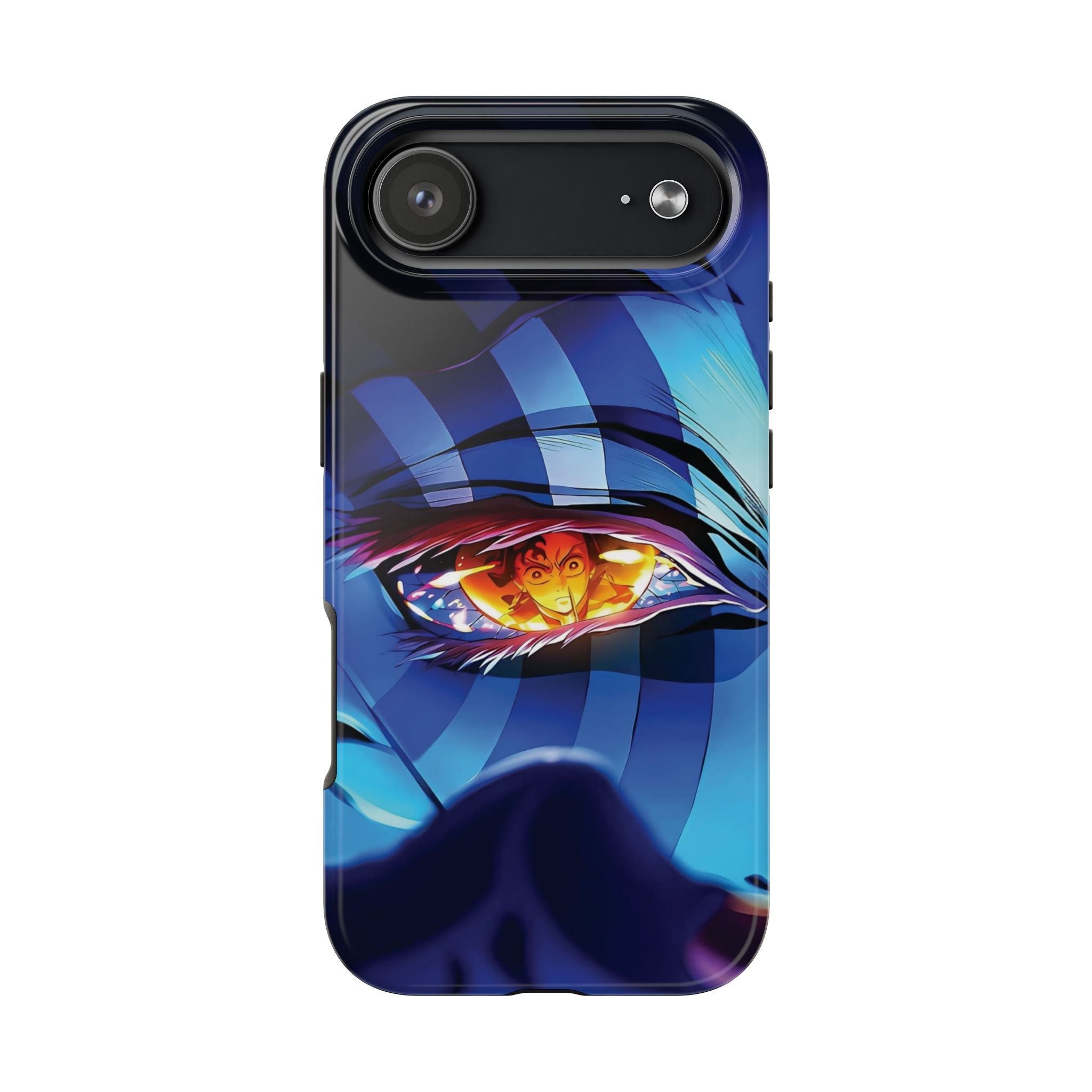 Artistic Tough Phone Case with Eye Design