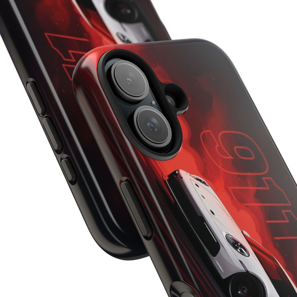 Racing-Inspired Porsche Tough Phone Case with 911 Design