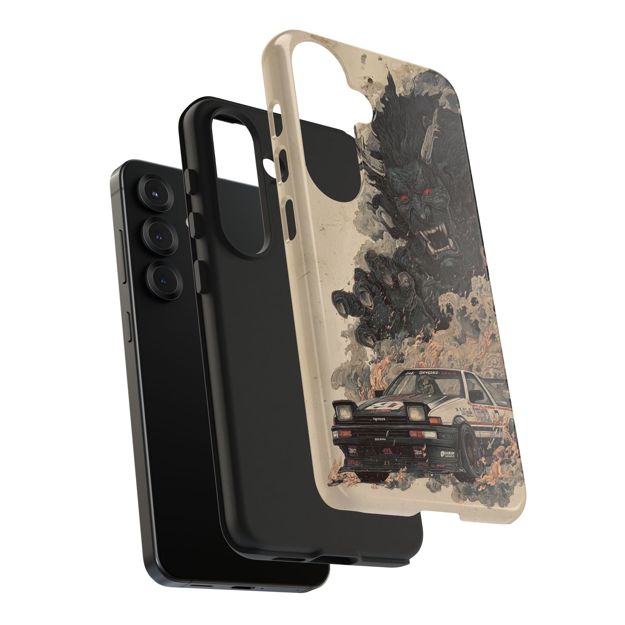 Demon Car Tough Phone Case - Unique Racing Protection
