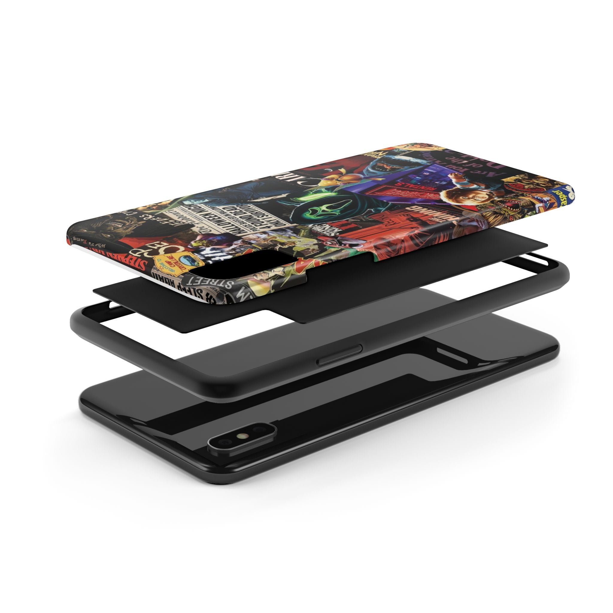 Spooky Horror Movie Phone Case | Tough Phone Cases for Horror Lovers, Halloween Gifts, Unique Accessories, Movie Night Essentials, [...]