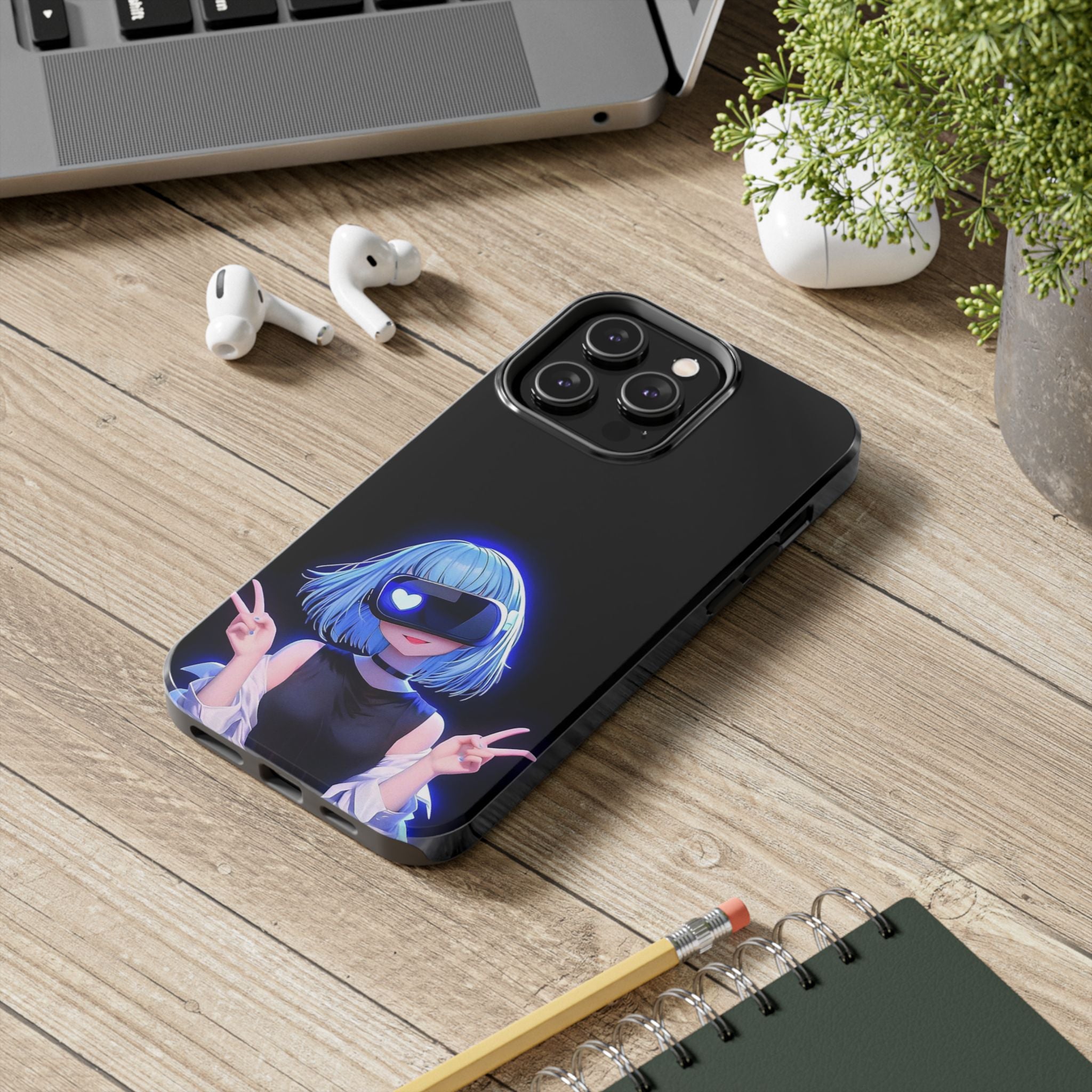 Vibrant Anime Phone Case, Cute Tough Cases for Gamers, Decorative Tech Gear, Birthday Gifts, Stylish Phone Accessories