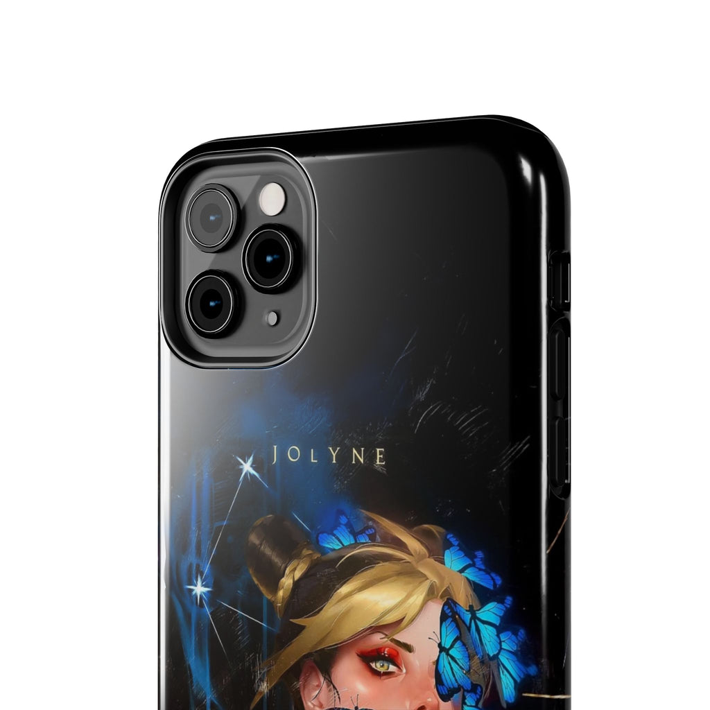 Vibrant Artistic Phone Case, Tough Phone Case for Artists, Unique Phone Cover for Gift, Anime Phone Case for Occasions