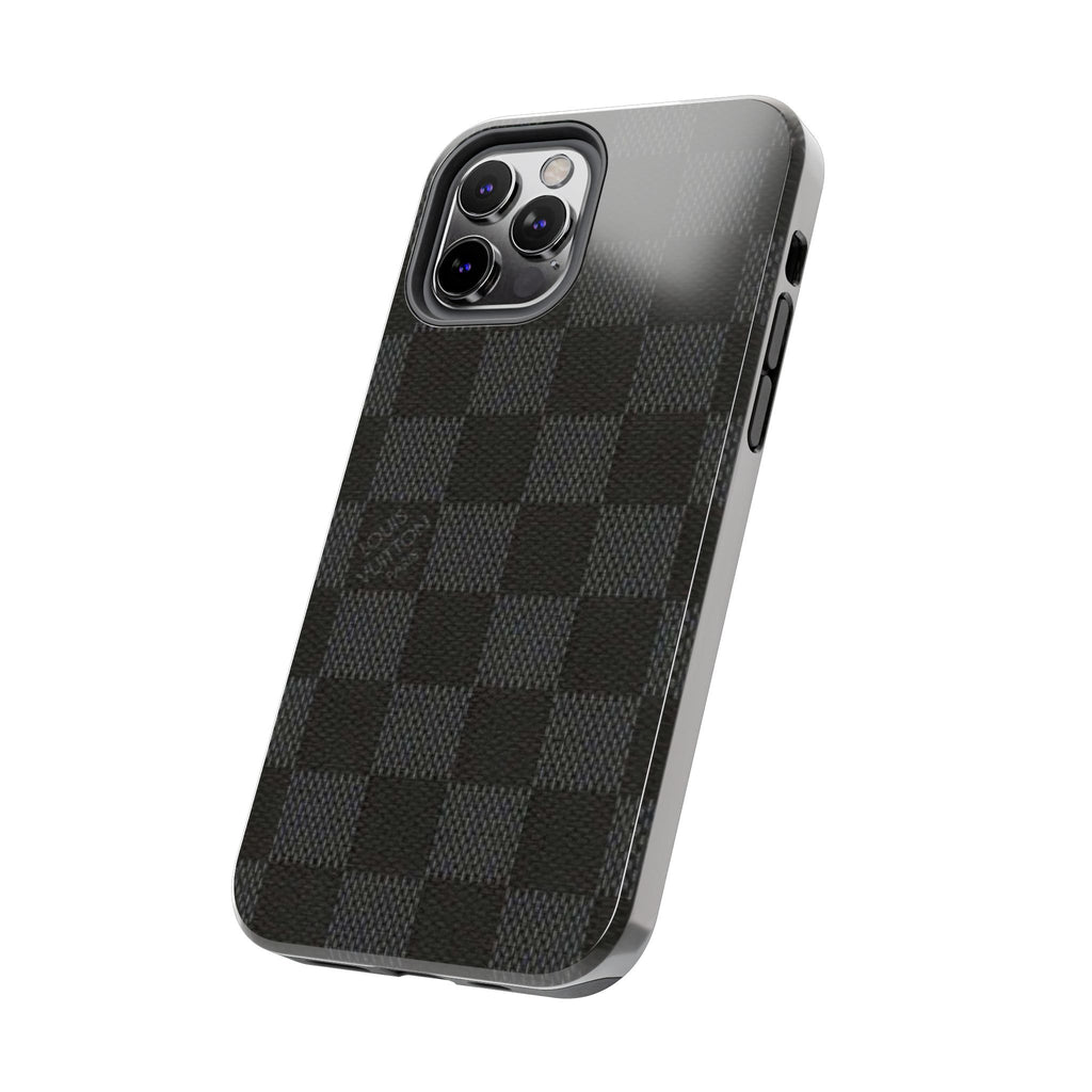 Durable Phone Cases with Stylish Checkered Pattern, Phone Accessories, Customizable Cases, Gift for Tech Lovers, Perfect for Every Occasion