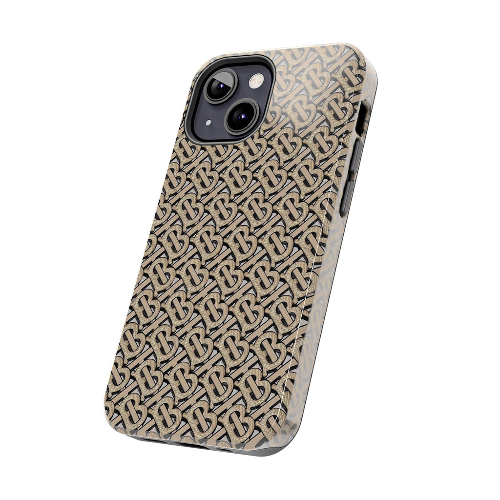 Elegant Interwoven Pattern Tough Phone Cases, Stylish Phone Covers, Durable Cases for Everyday Adventures, Gift for Phone Lovers