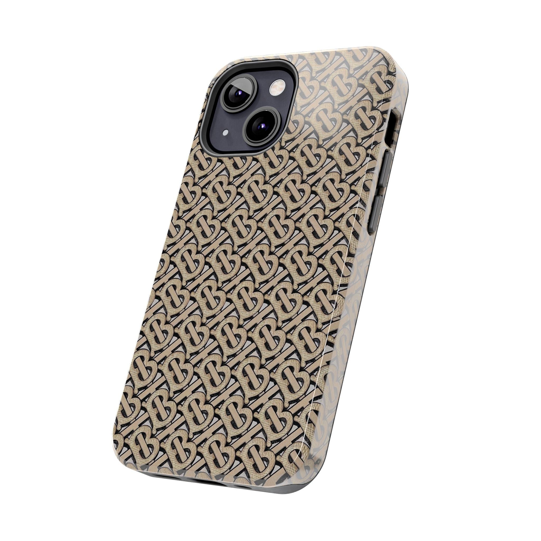 Elegant Interwoven Pattern Tough Phone Cases, Stylish Phone Covers, Durable Cases for Everyday Adventures, Gift for Phone Lovers