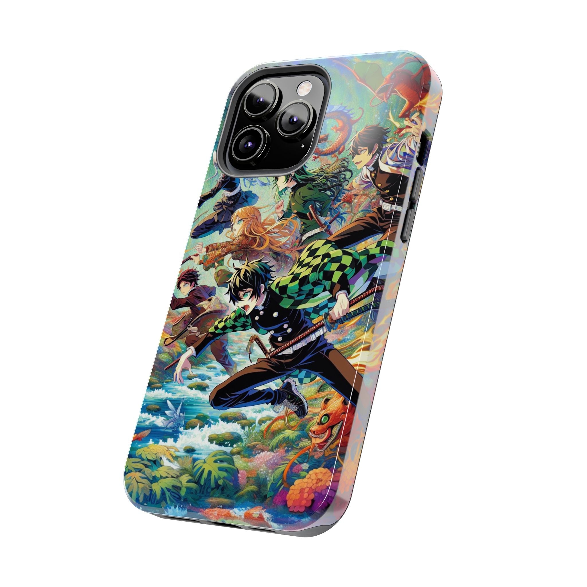 Vibrant Anime Tough Phone Cases, Protective Covers, Gifts for Fans, Geeky Accessories, Birthday or Holiday Presents