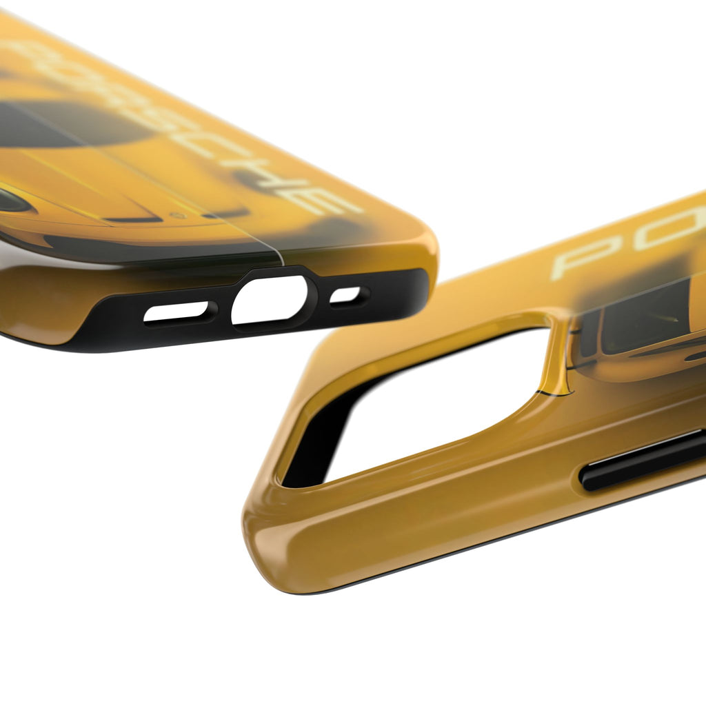 Stylish Car Lover's Phone Case, Durable Tough Phone Case, Gift for Car Enthusiasts, Porsche Design Case, Unique Auto Accessory