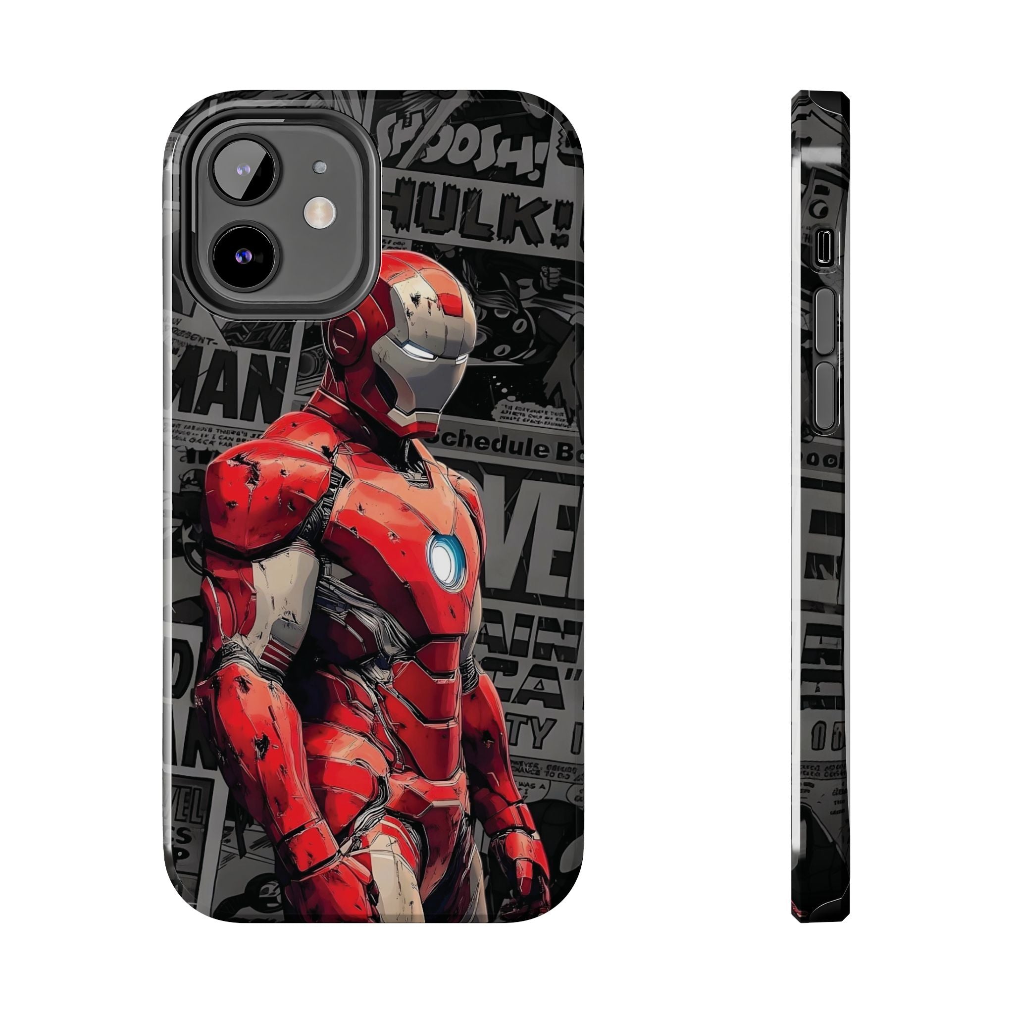 Iron Man Hero Tough Phone Cases - Durable, Stylish, Perfect for Marvel Fans, Geek Gifts, Comic Book Lovers, Unique Accessories
