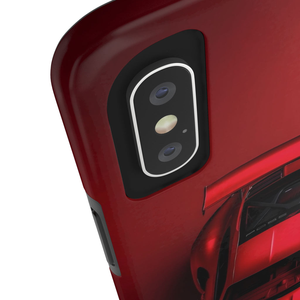 Sleek Sports Car Phone Cases for Automotive Enthusiasts, Durable Phone Covers, Car Lover Gifts, Stylish Tech Accessories, Red Racing Design