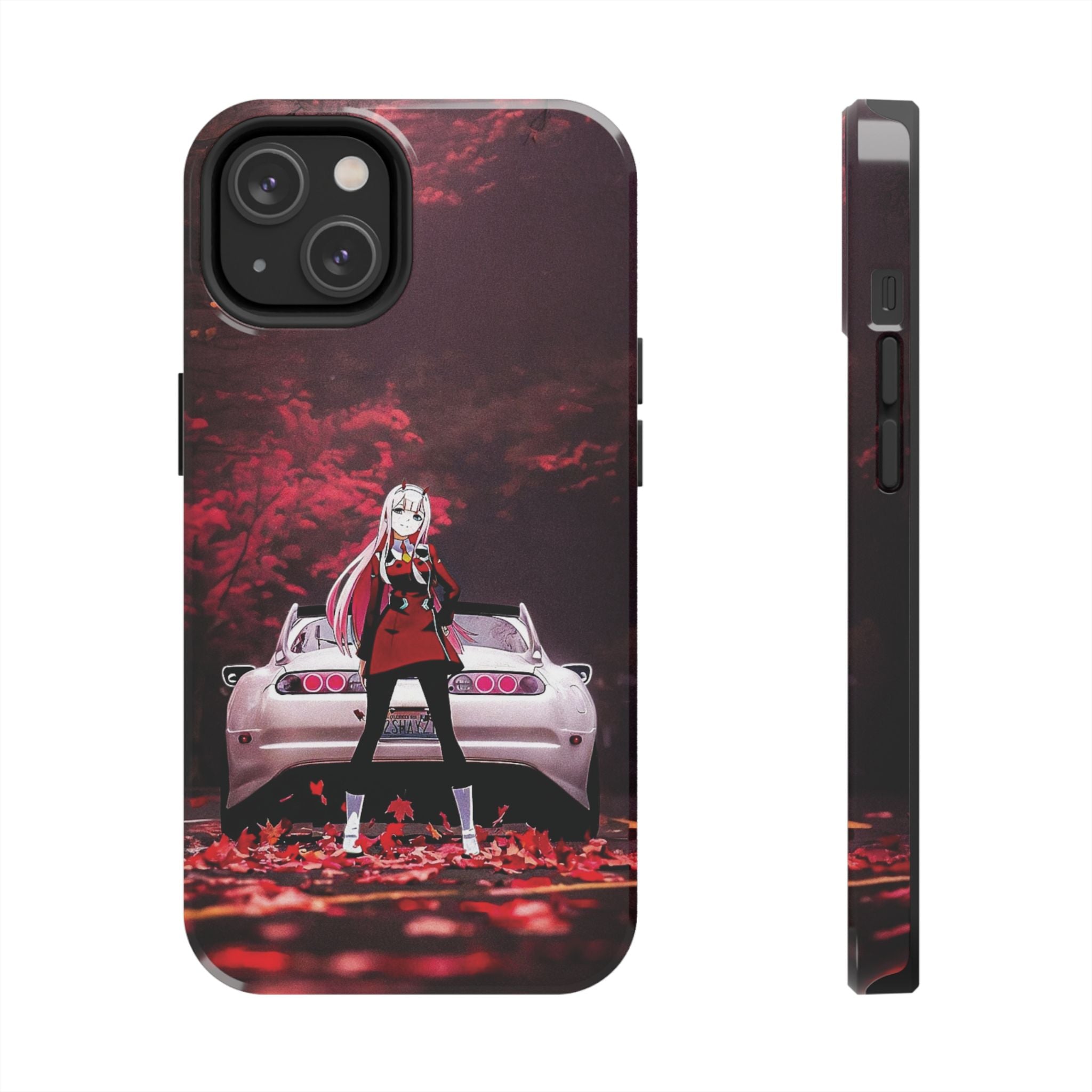 Anime-Inspired Tough Phone Case with Stylish Character Design