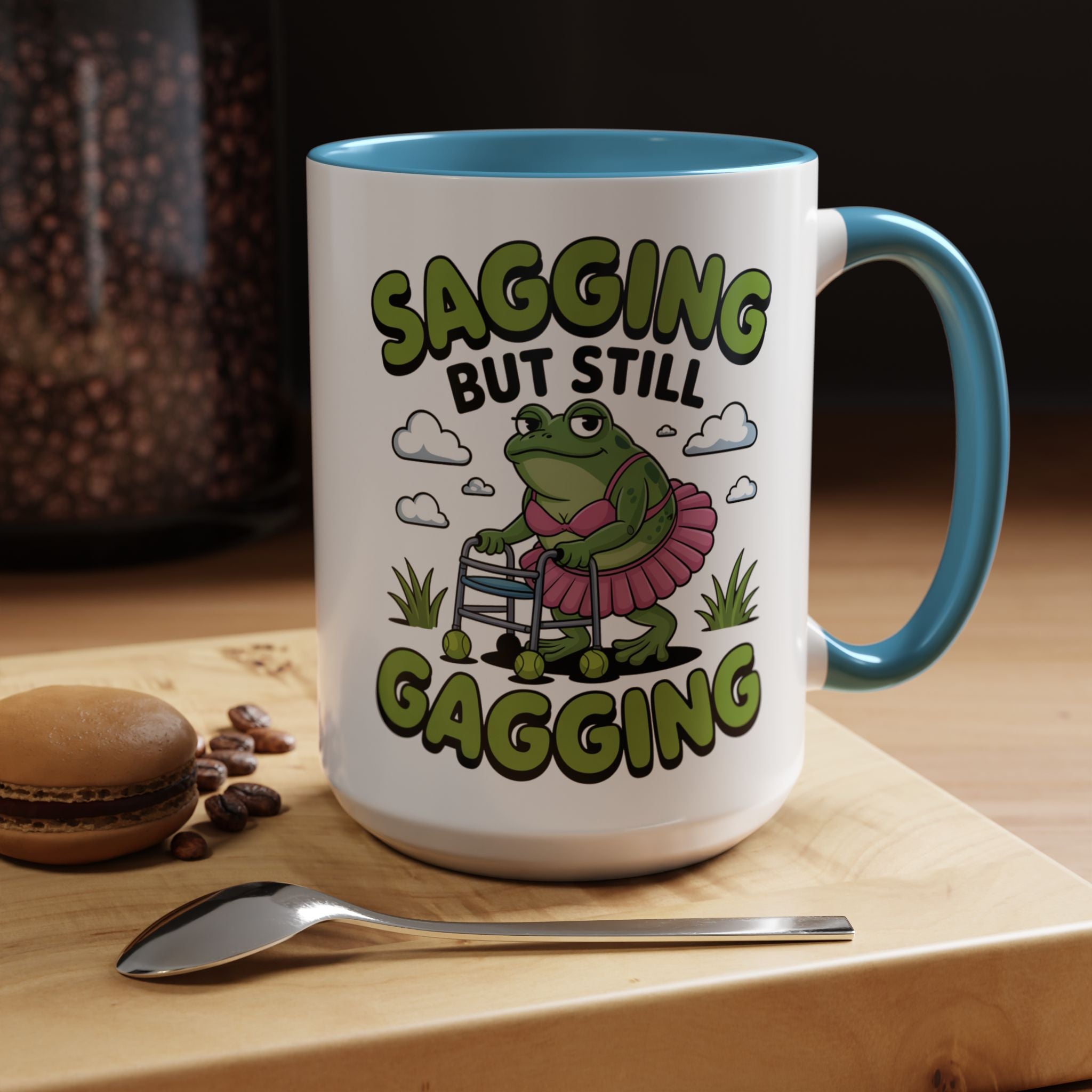 Humorous Frog Coffee Mug - Perfect for Gag Gifts, Office Humor, Birthday Treats, Coffee Lovers, Quirky Kitchen Decor