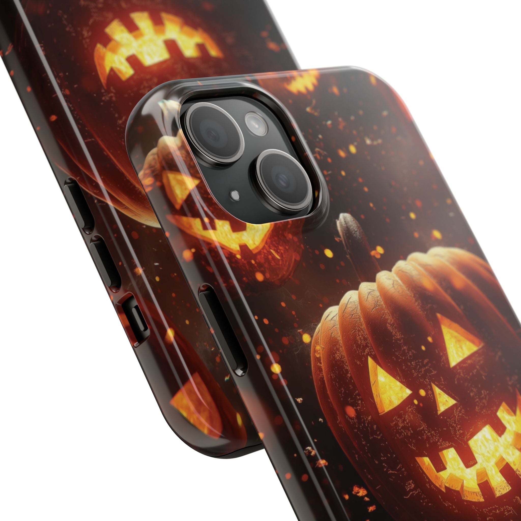 Halloween Pumpkin Tough Phone Cases, Spooky Mobile Covers, Fall Decor, Halloween Gift, Pumpkin Design, Halloween Accessories