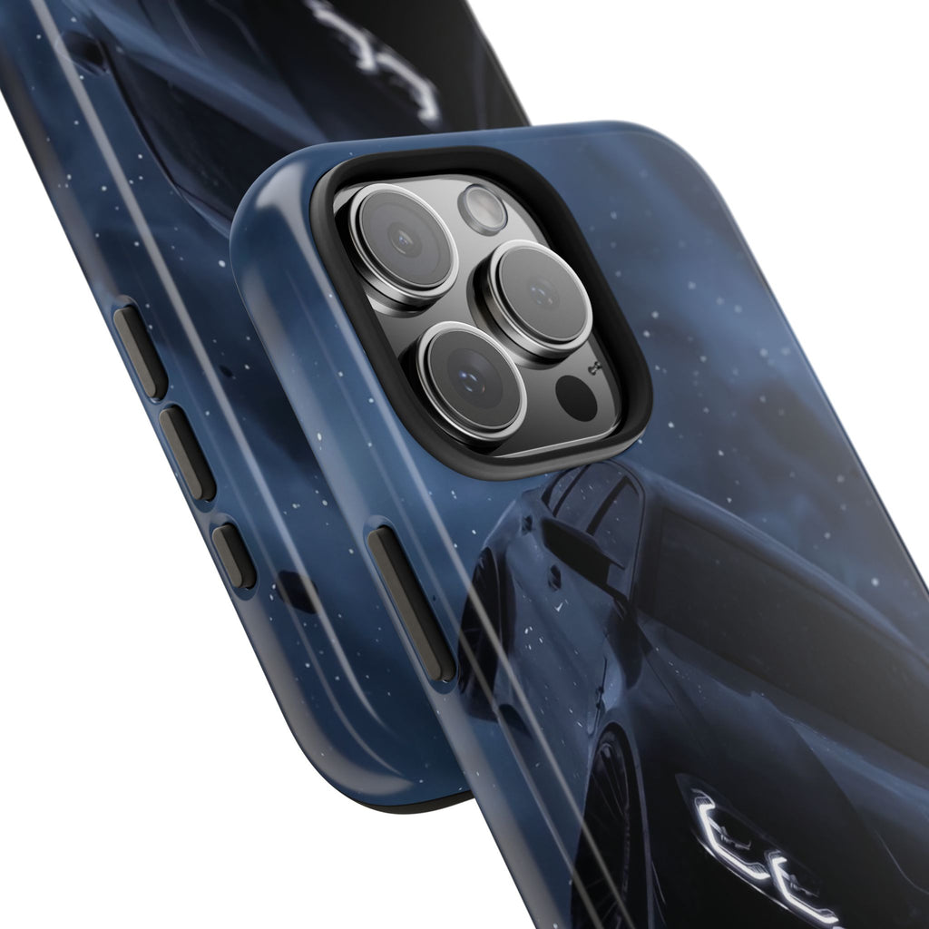 Car Enthusiast Phone Case | Tough Phone Cases, Car Lover Gift, Durable Cover, Automotive Accessories, Black Car Design
