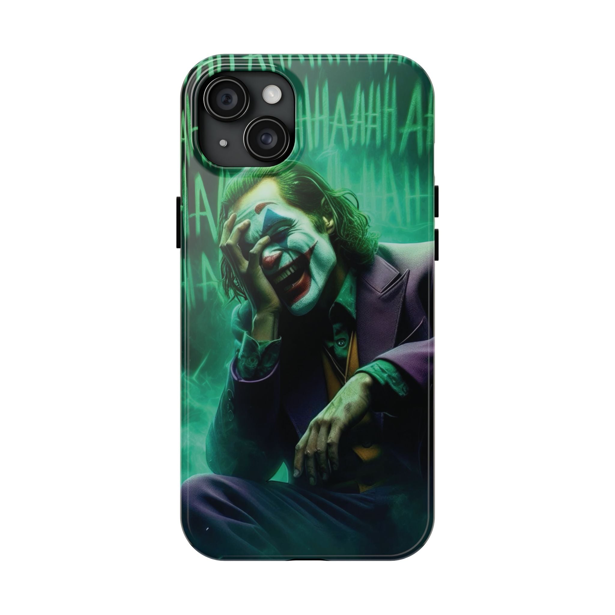 Joker Phone Cases, Tough Phone Cover, Customizable Phone Accessory, Unique Gift for Fans, Pop Culture Merchandise