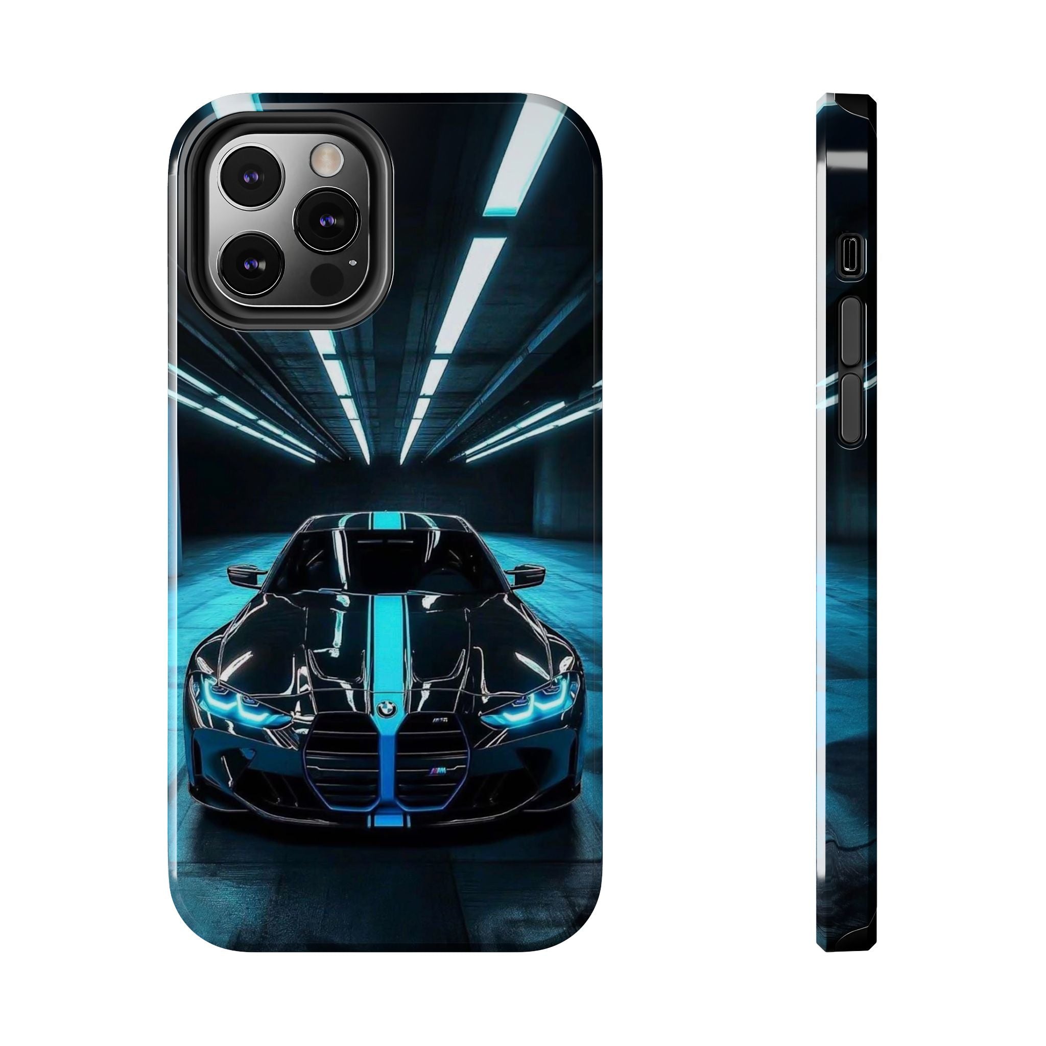 Stylish Tough Phone Case for Car Enthusiasts - Durable & Protective