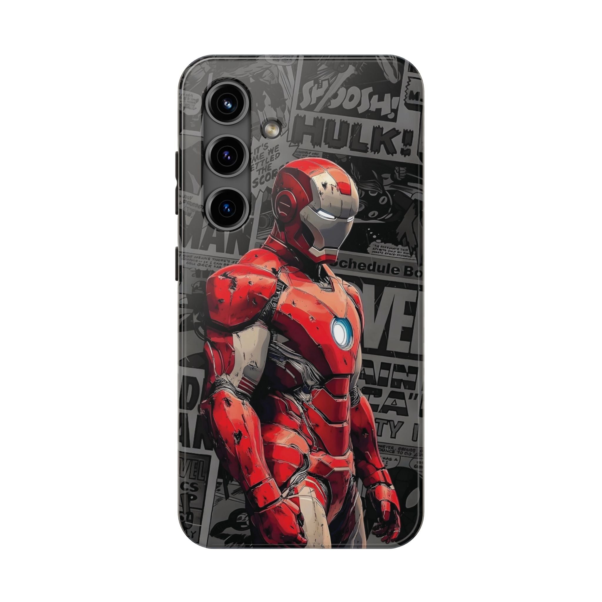 Iron Man Hero Tough Phone Cases - Durable, Stylish, Perfect for Marvel Fans, Geek Gifts, Comic Book Lovers, Unique Accessories