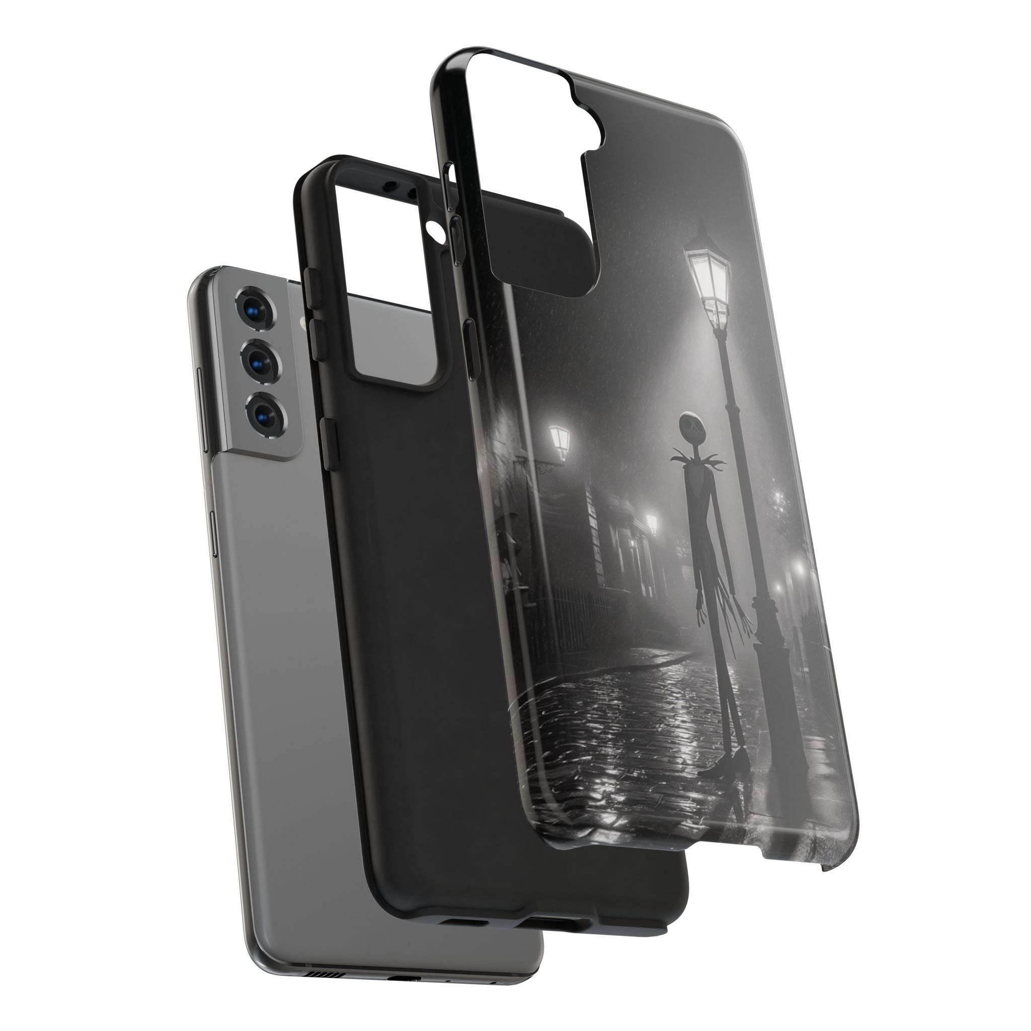 Gothic Phone Case with Tim Burton-Inspired Design, Protective Cases for Halloween, Unique Smartphone Accessories, Perfect Gift for [...]
