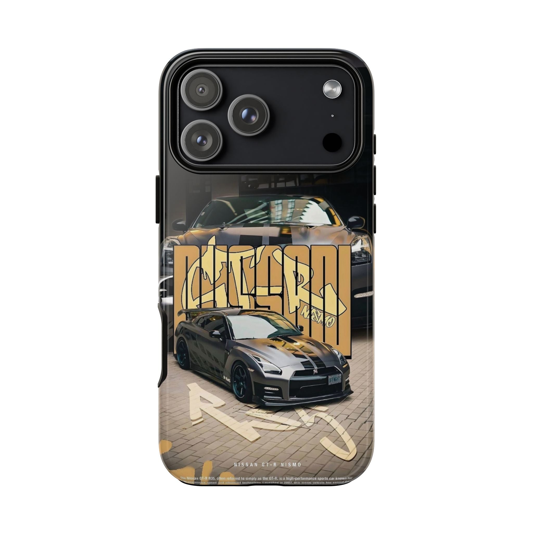 Sports Car Tough Phone Case — "NASCAR" Graphic Protective Cover