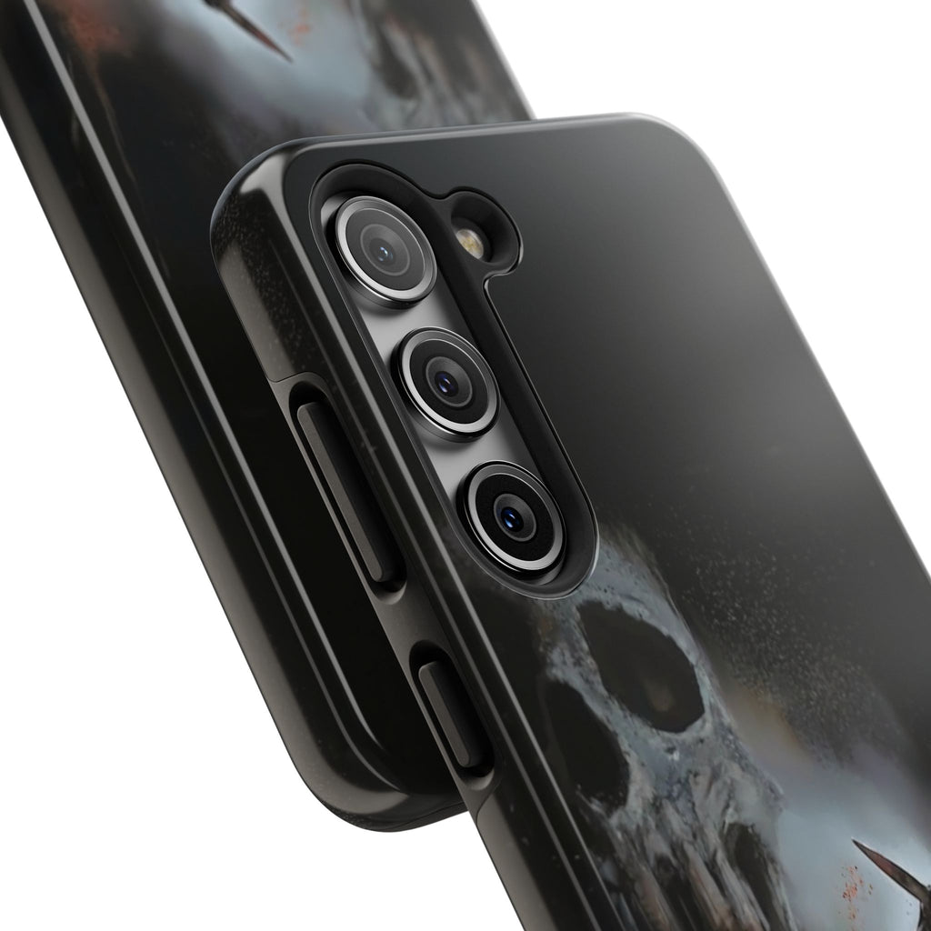 Gritty Horror Phone Cases for Fans, Tough Phone Cover, Unique Gift, Scary Design, Halloween Accessory, Movie Memorabilia
