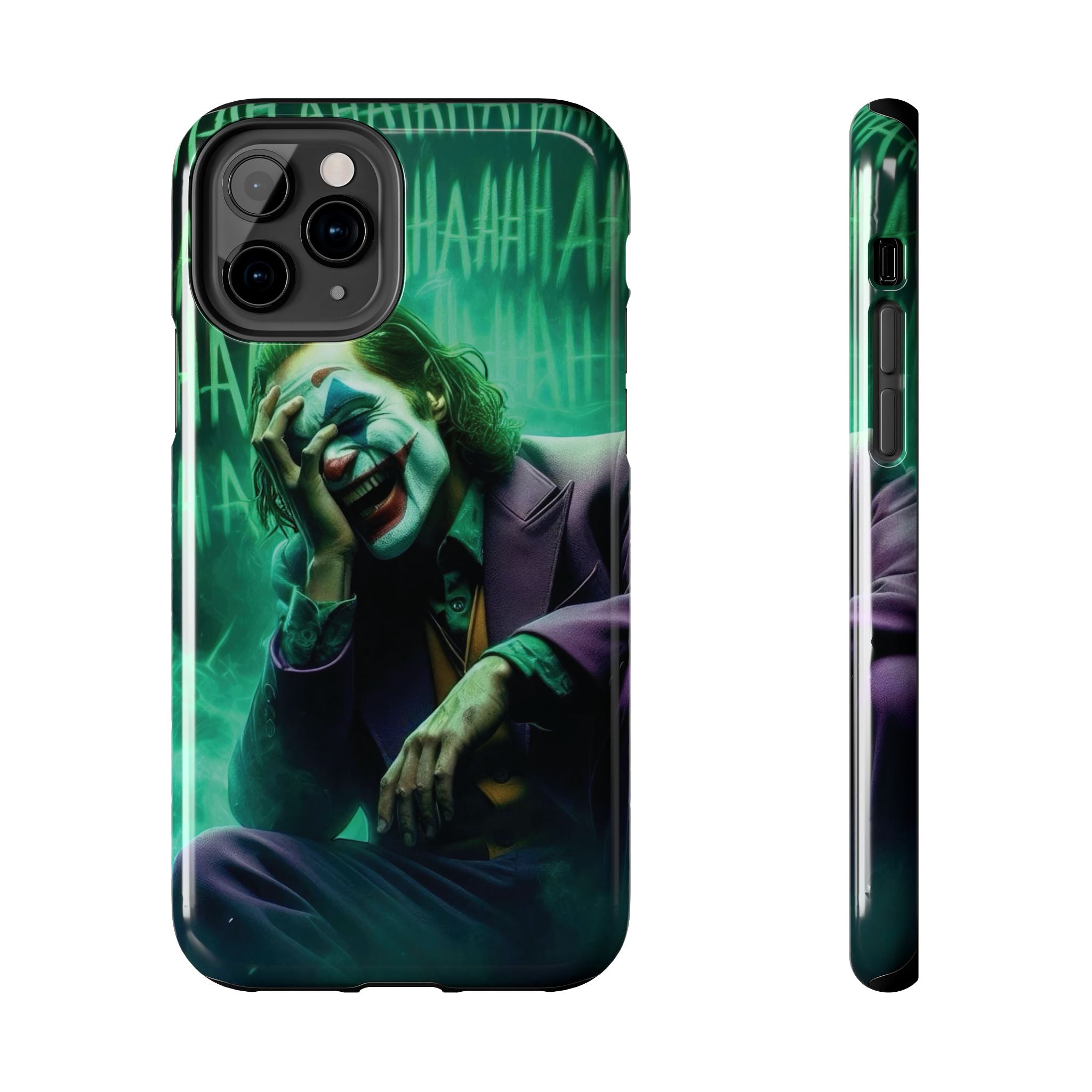 Joker Phone Cases, Tough Phone Cover, Customizable Phone Accessory, Unique Gift for Fans, Pop Culture Merchandise