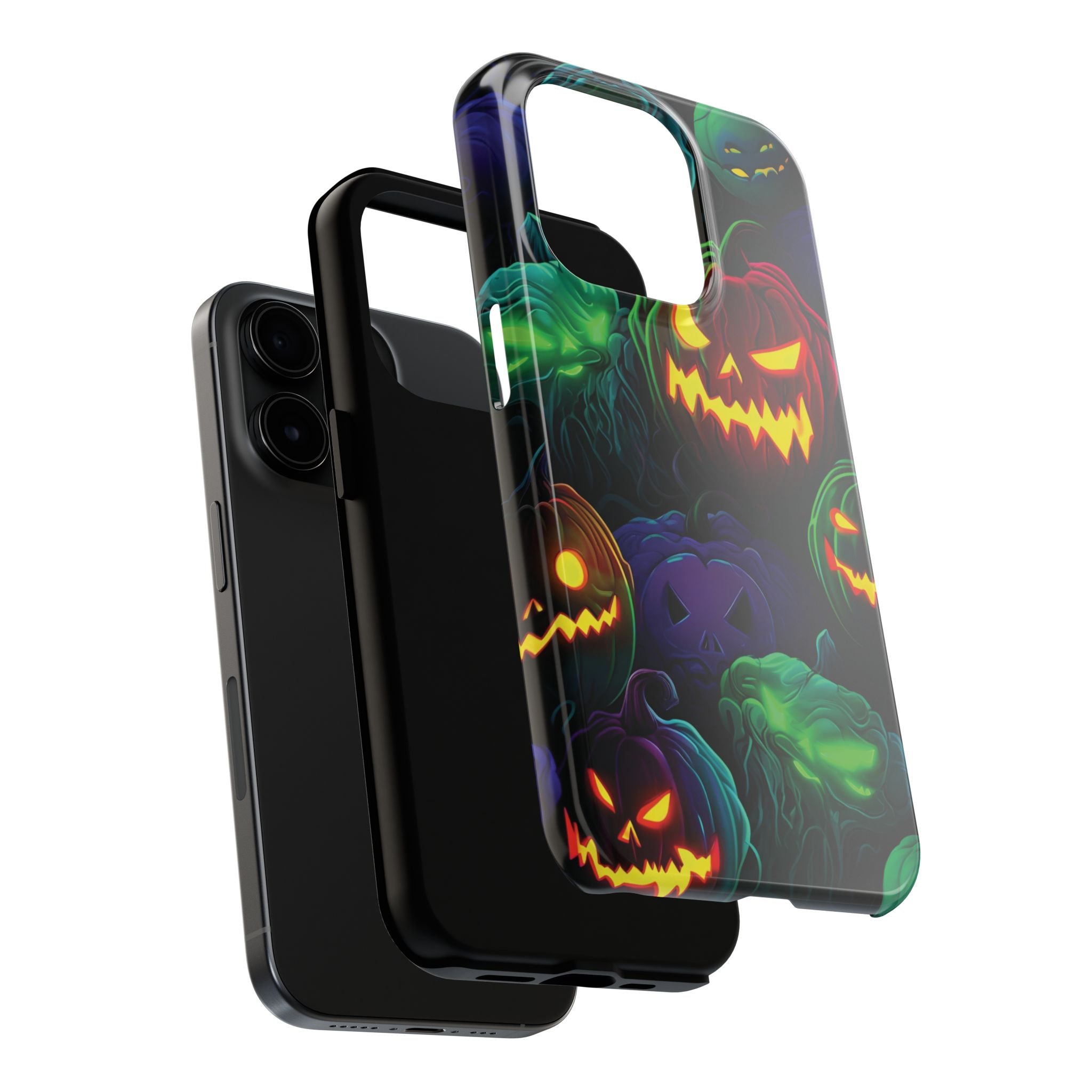 Halloween Pumpkin Phone Case, Spooky Fall Accessory, Tough Phone Cover, Halloween Gift, Pumpkin Decor