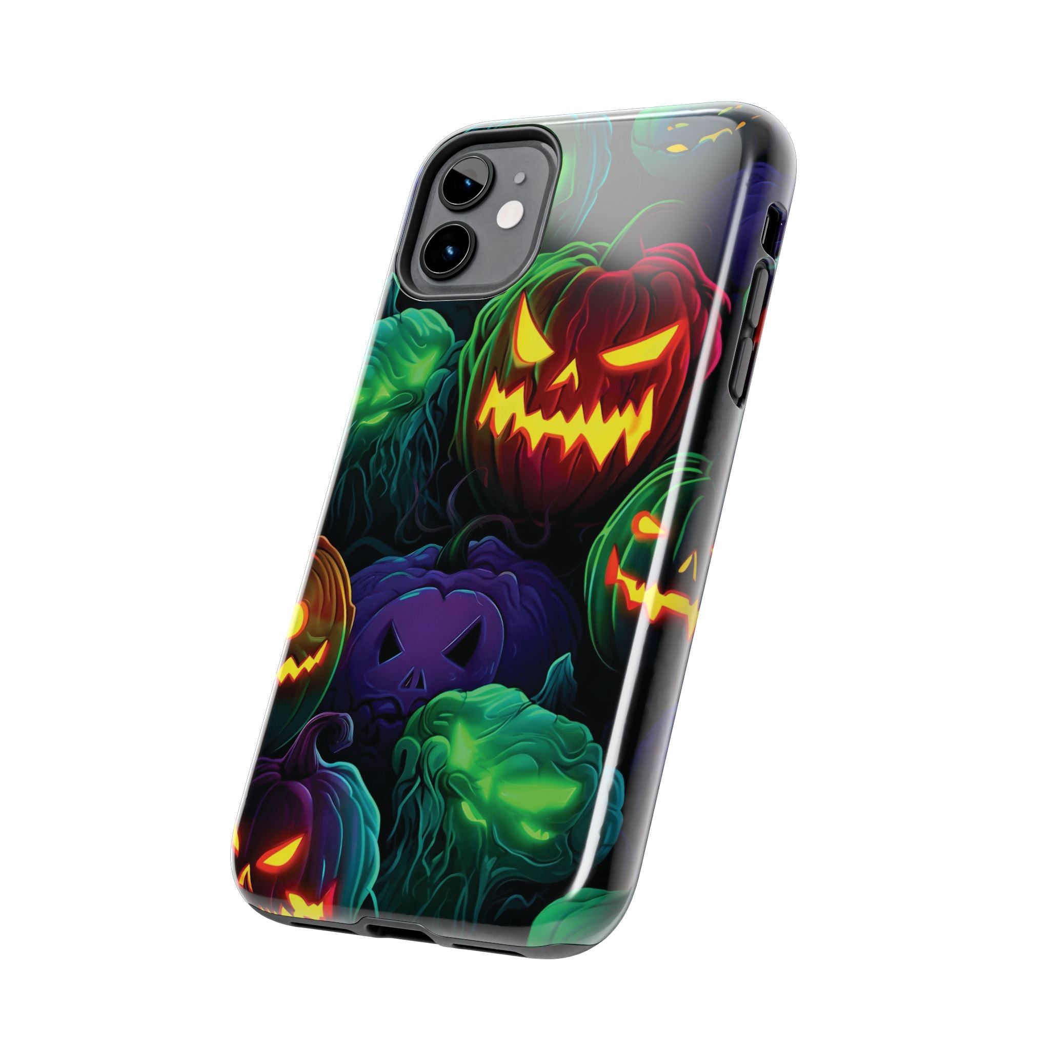 Halloween Pumpkin Phone Case, Spooky Fall Accessory, Tough Phone Cover, Halloween Gift, Pumpkin Decor