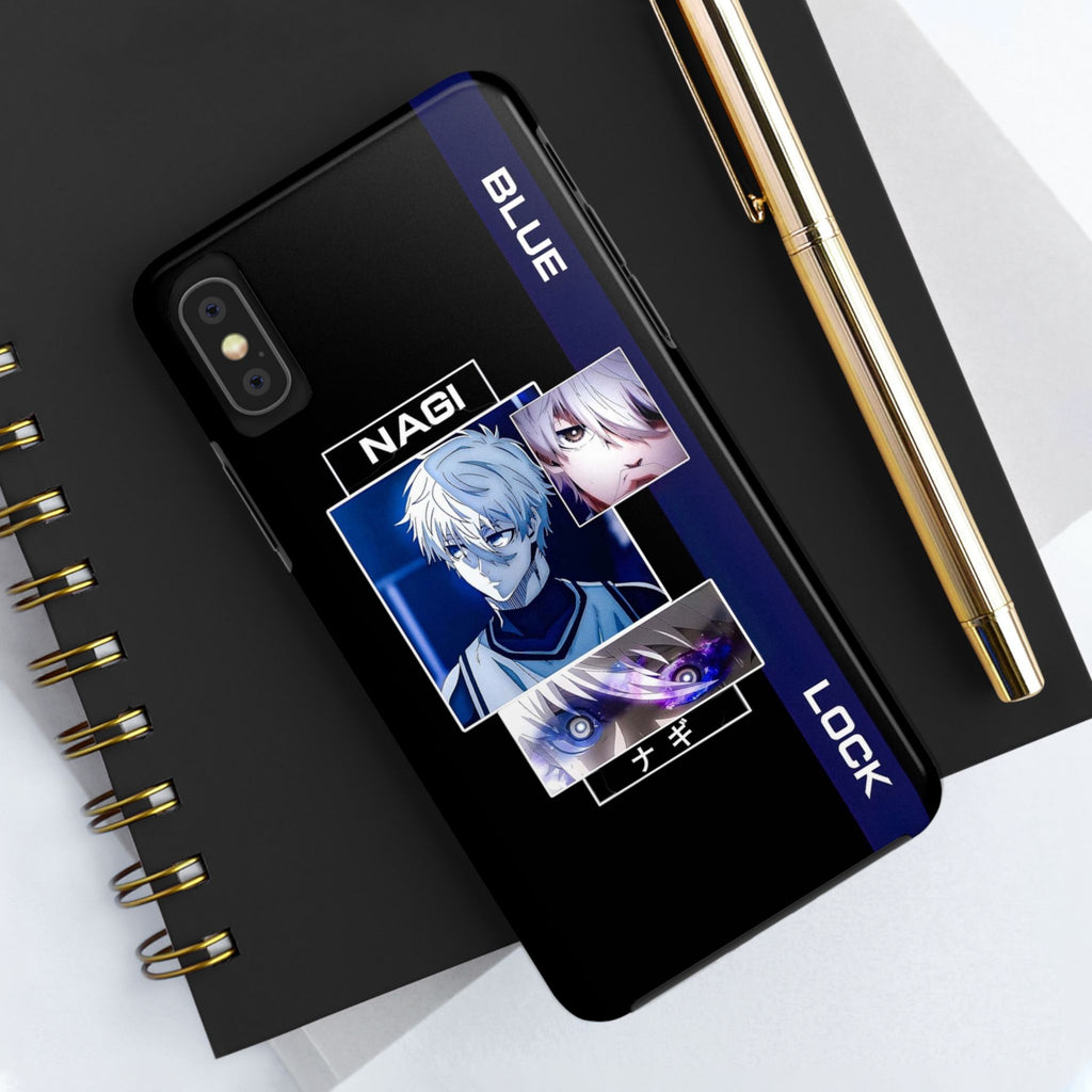 Stylish Tough Phone Cases - Anime Nagi Blue Lock Design, Anime Merchandise, Unique Phone Accessories, Gift for Fans, Durable Protection