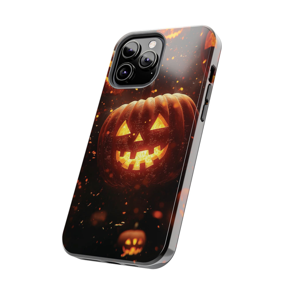 Halloween Pumpkin Tough Phone Cases, Spooky Mobile Covers, Fall Decor, Halloween Gift, Pumpkin Design, Halloween Accessories