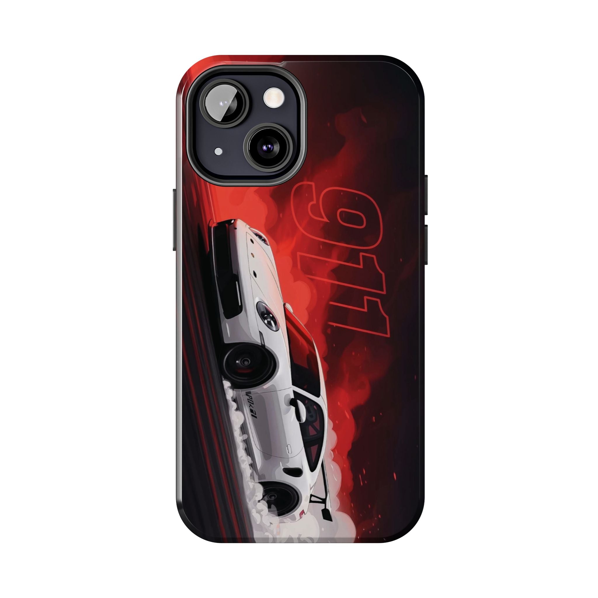 Racing-Inspired Porsche Tough Phone Case with 911 Design