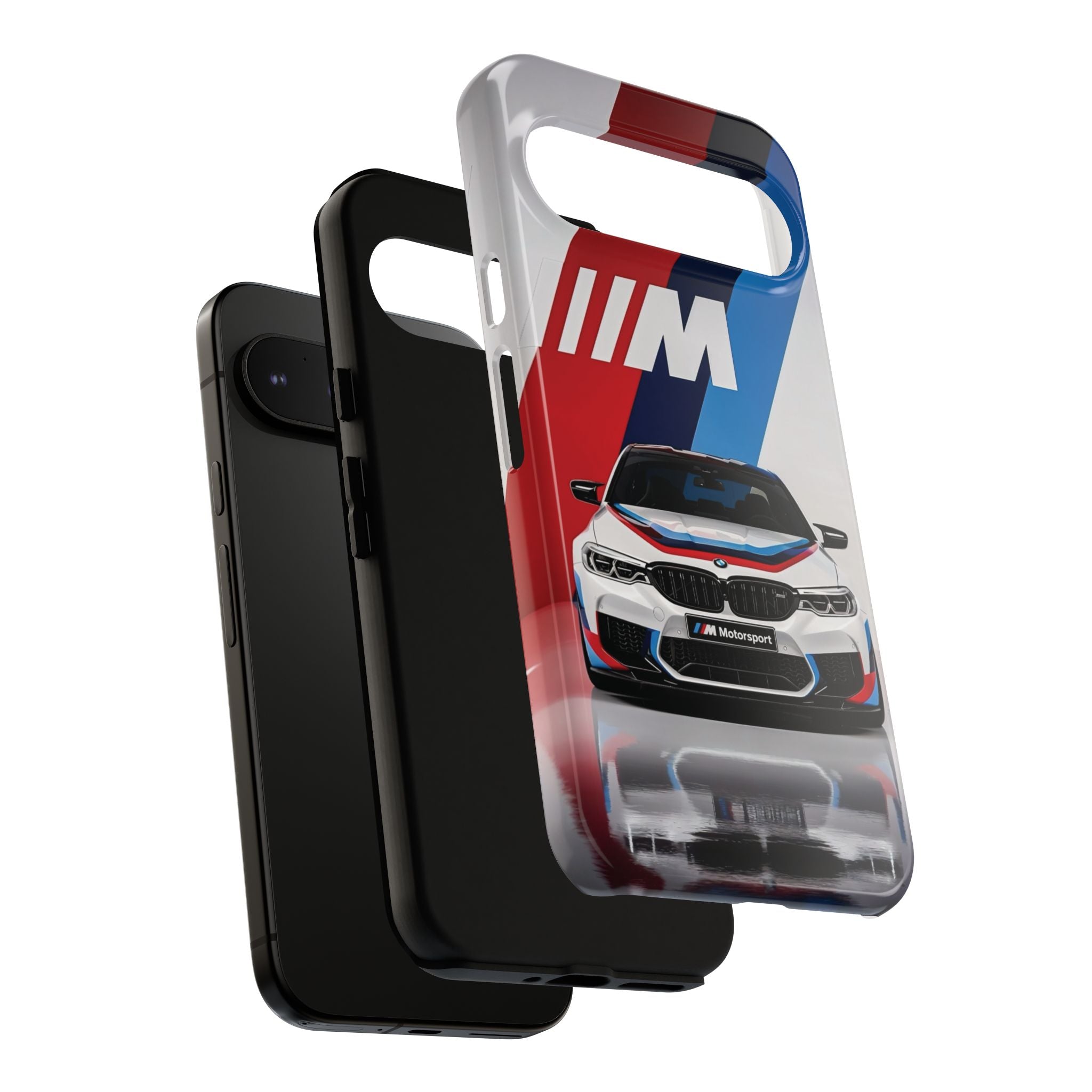 Racing Stripe Tough Phone Case — Motorsport Car Graphic