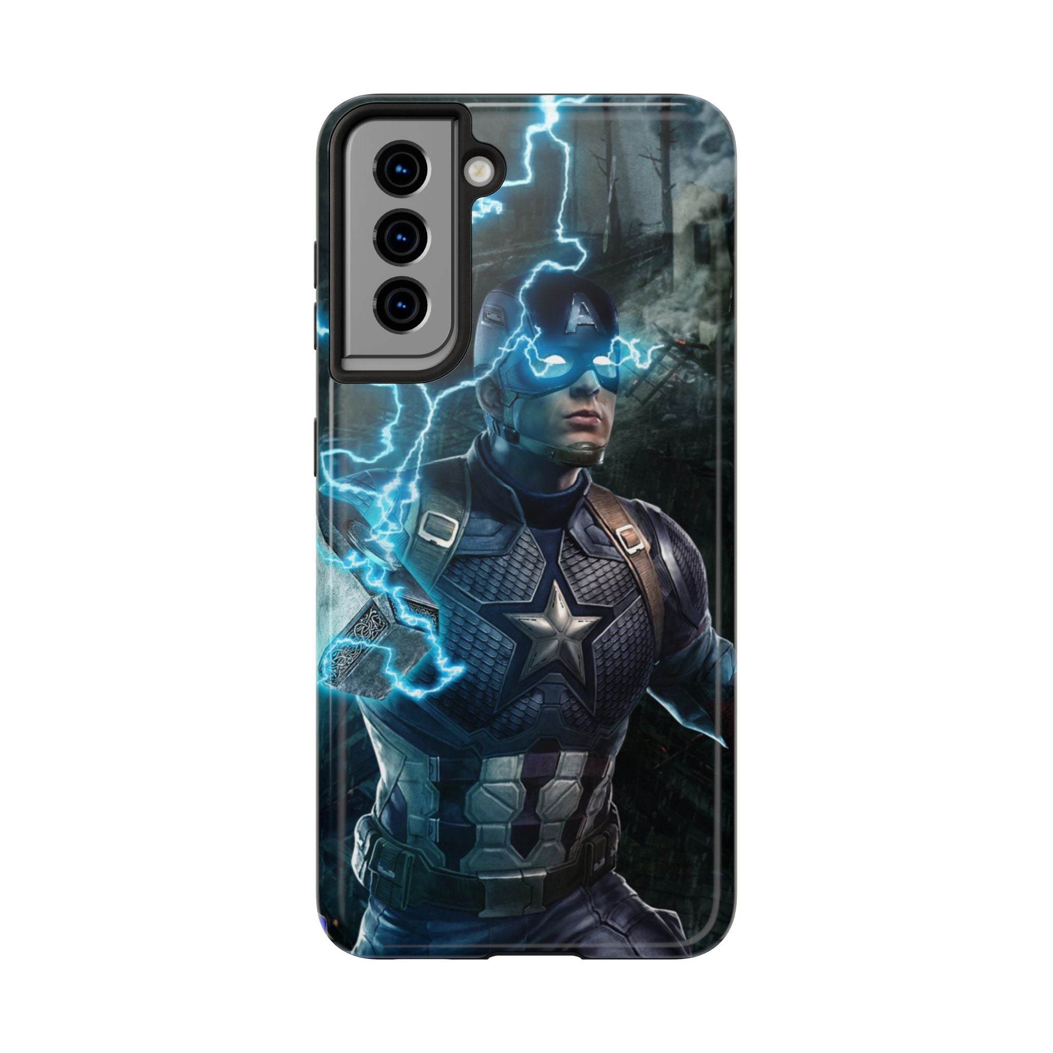 Captain America Superhero Tough Phone Cases, Hero Phone Cover, Gift for Gamers, Superhero Accessory, Durable Phone Case for Every Occasion