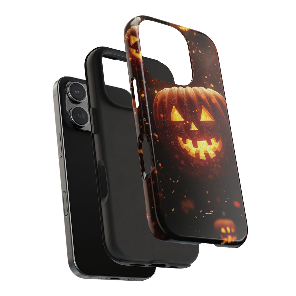 Halloween Pumpkin Tough Phone Cases, Spooky Mobile Covers, Fall Decor, Halloween Gift, Pumpkin Design, Halloween Accessories