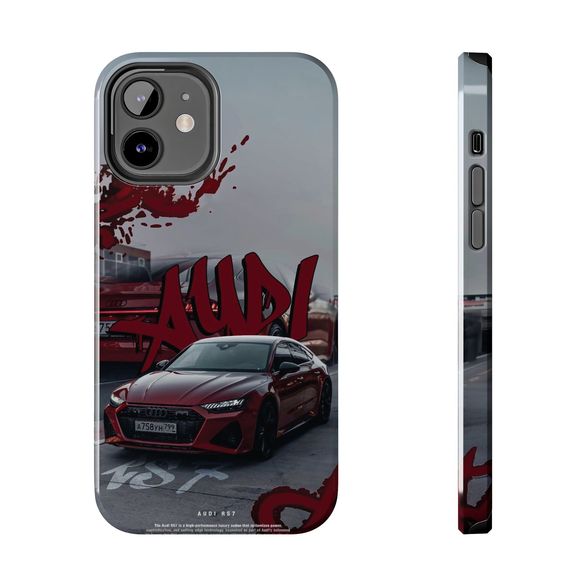 Audi-Inspired Tough Phone Case for Car Enthusiasts