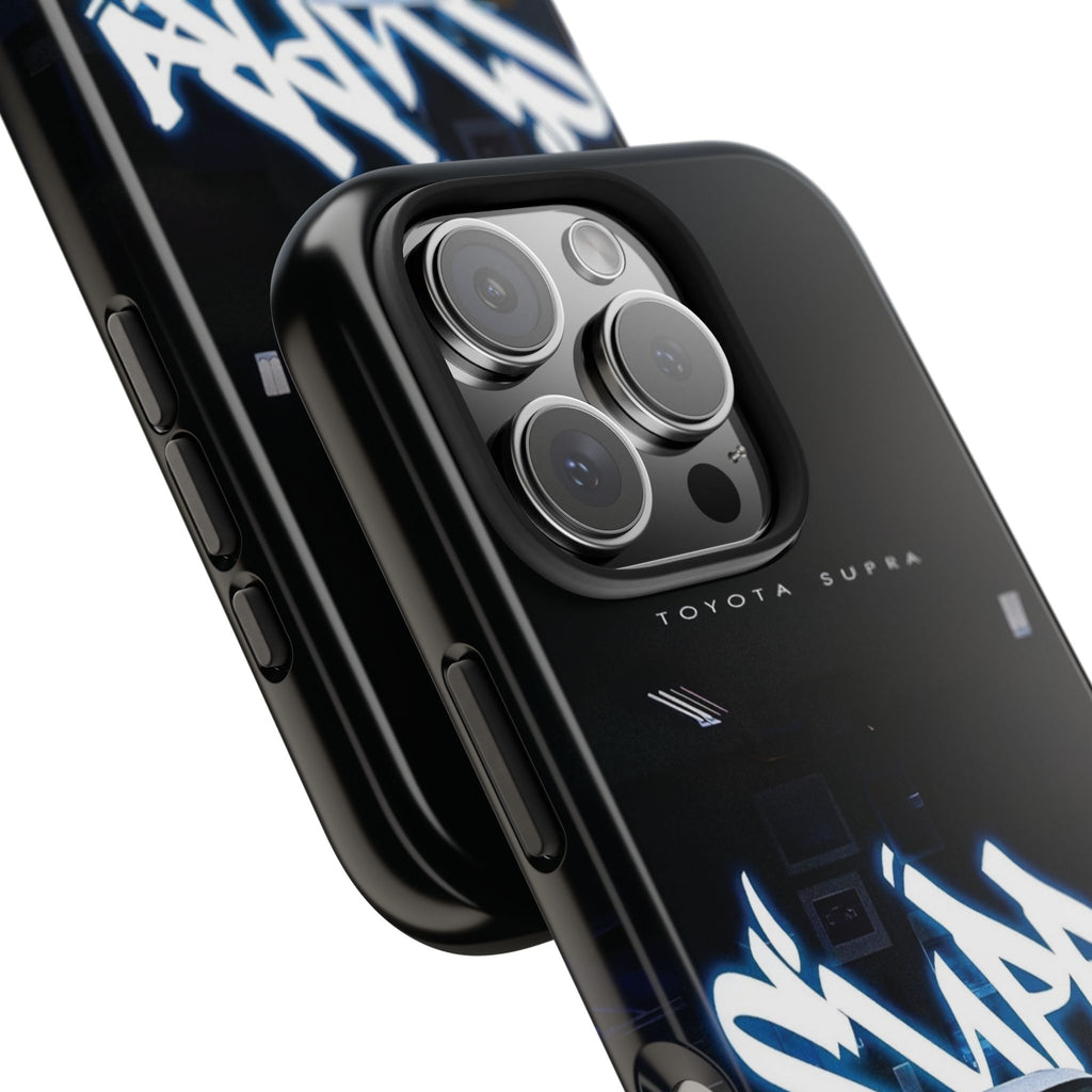 Toyota Supra Graffiti Phone Case - Tough & Stylish Protection for Car Enthusiasts