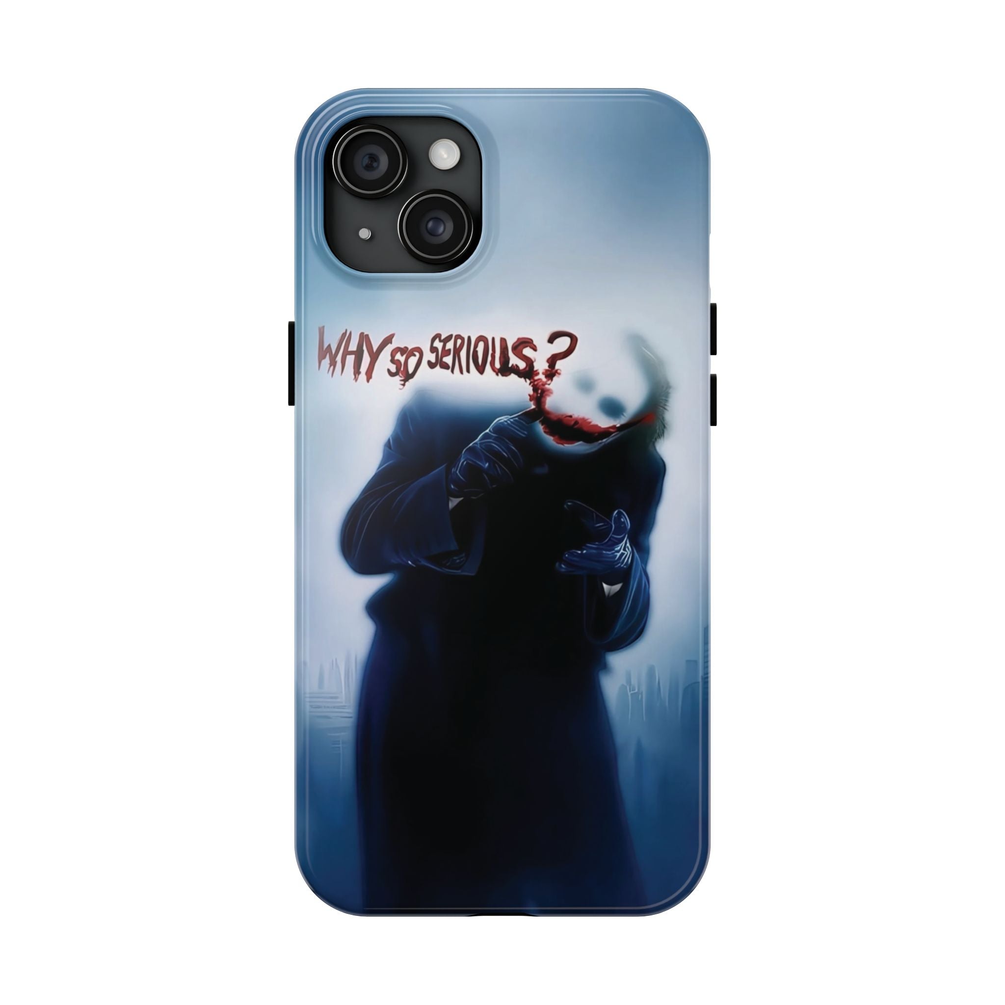 Tough Phone Cases, Dark Humor Phone Cover, Joker Inspired Case, Gifts for Movie Fans, Unique Phone Protector, Cool Accessories
