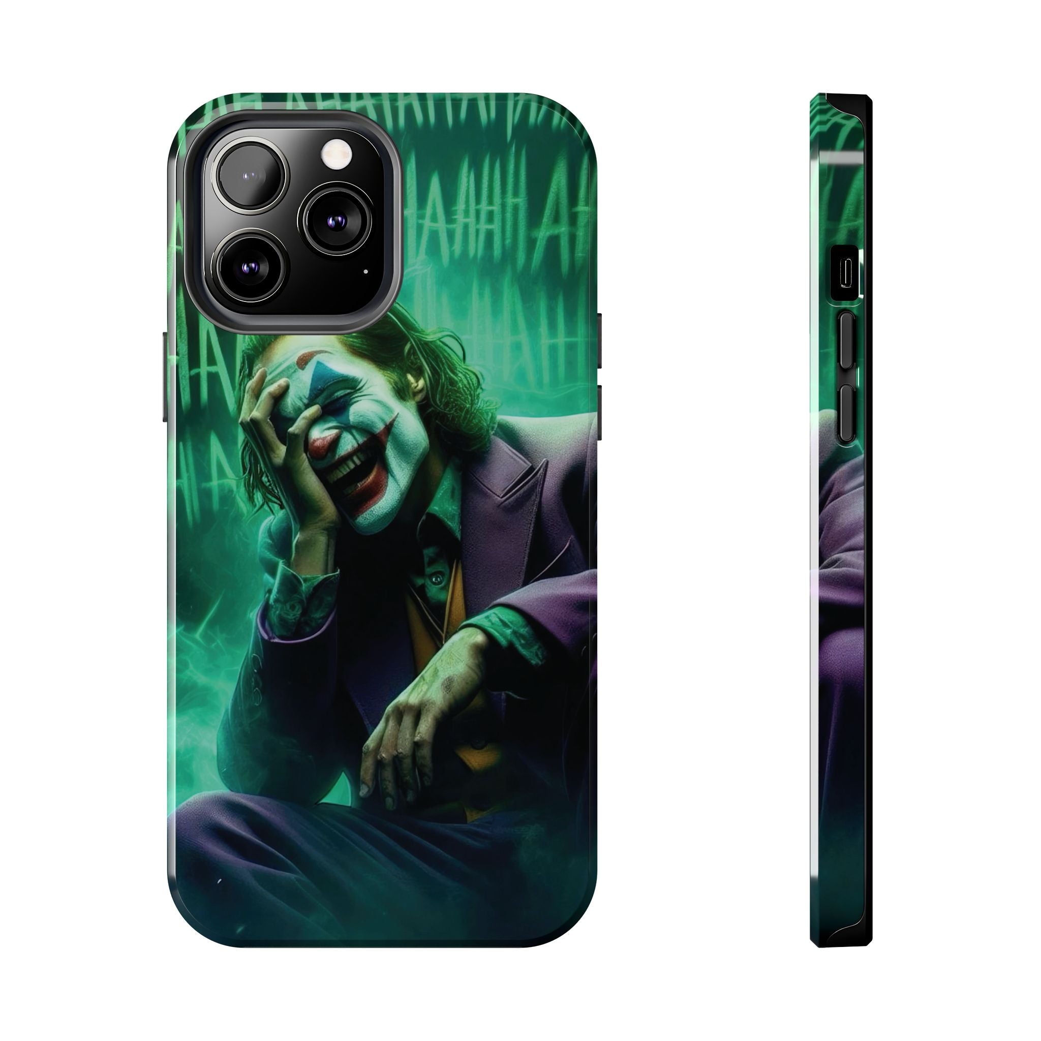 Joker Phone Cases, Tough Phone Cover, Customizable Phone Accessory, Unique Gift for Fans, Pop Culture Merchandise