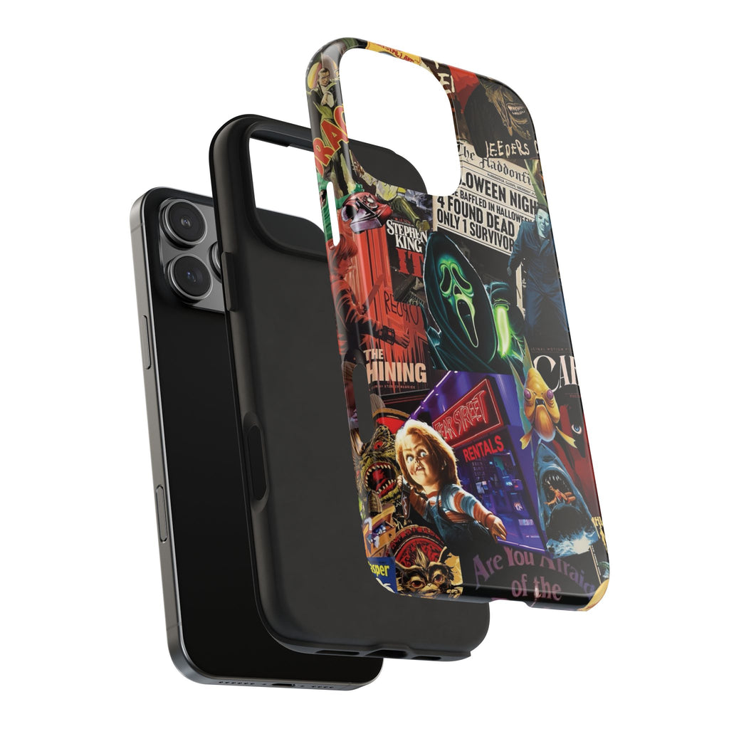 Spooky Horror Movie Phone Case | Tough Phone Cases for Horror Lovers, Halloween Gifts, Unique Accessories, Movie Night Essentials, [...]